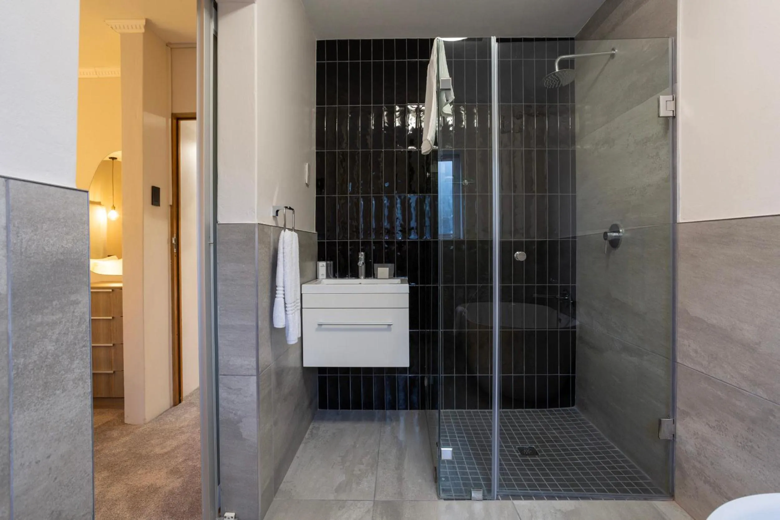 Shower in Nova Boutique Hotel and Spa