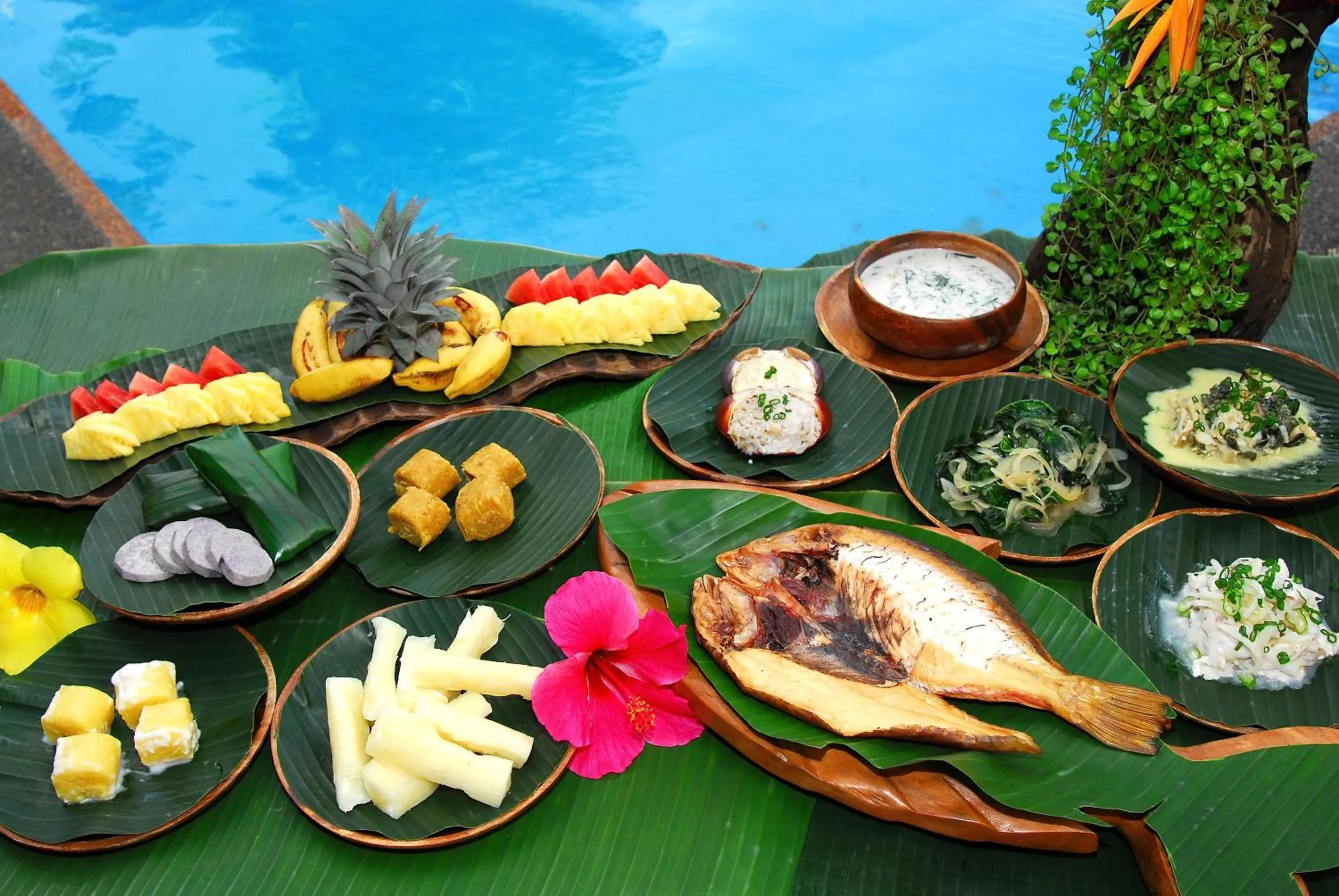 Restaurant/places to eat in Palau Plantation Resort