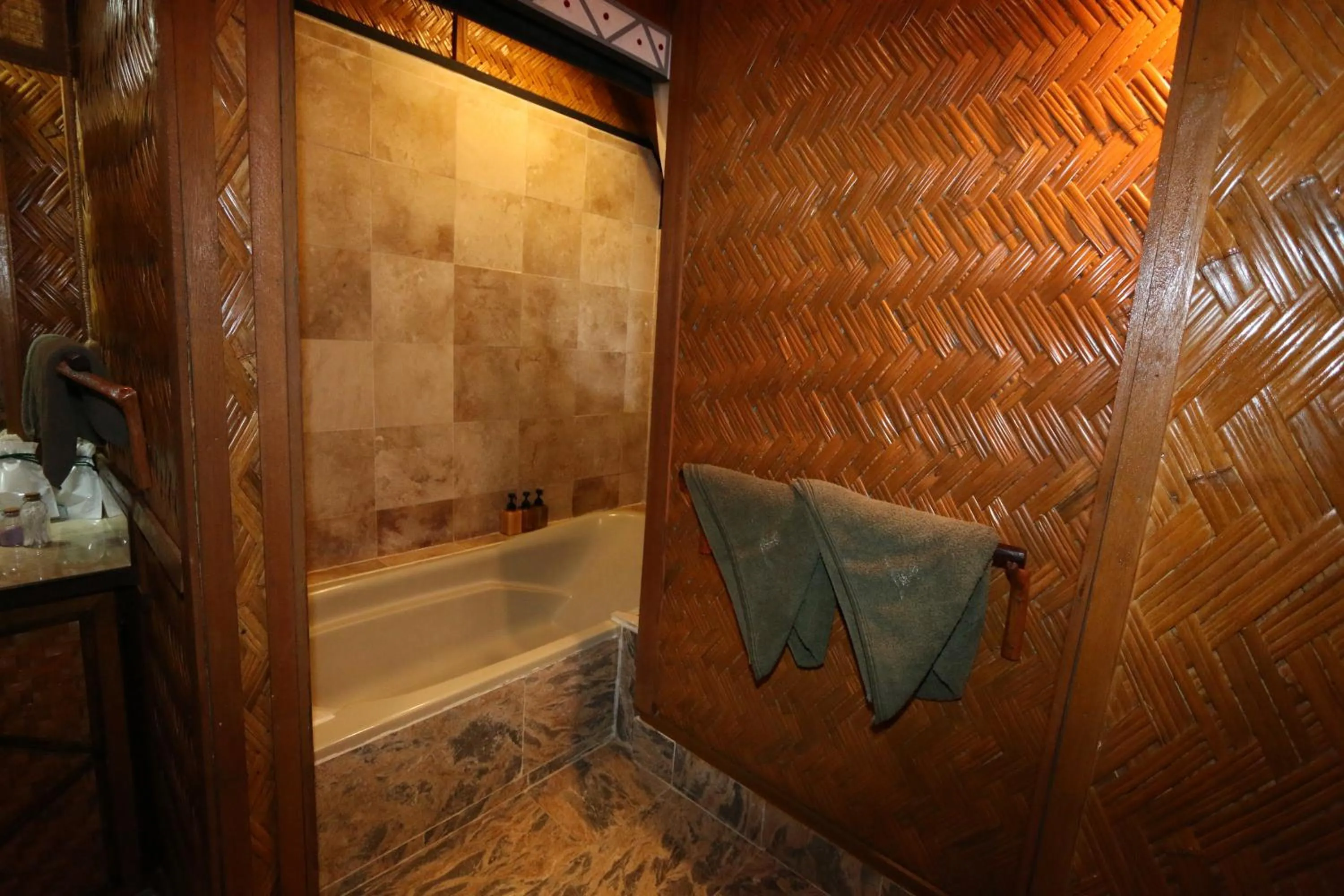 Bathroom in Palau Plantation Resort
