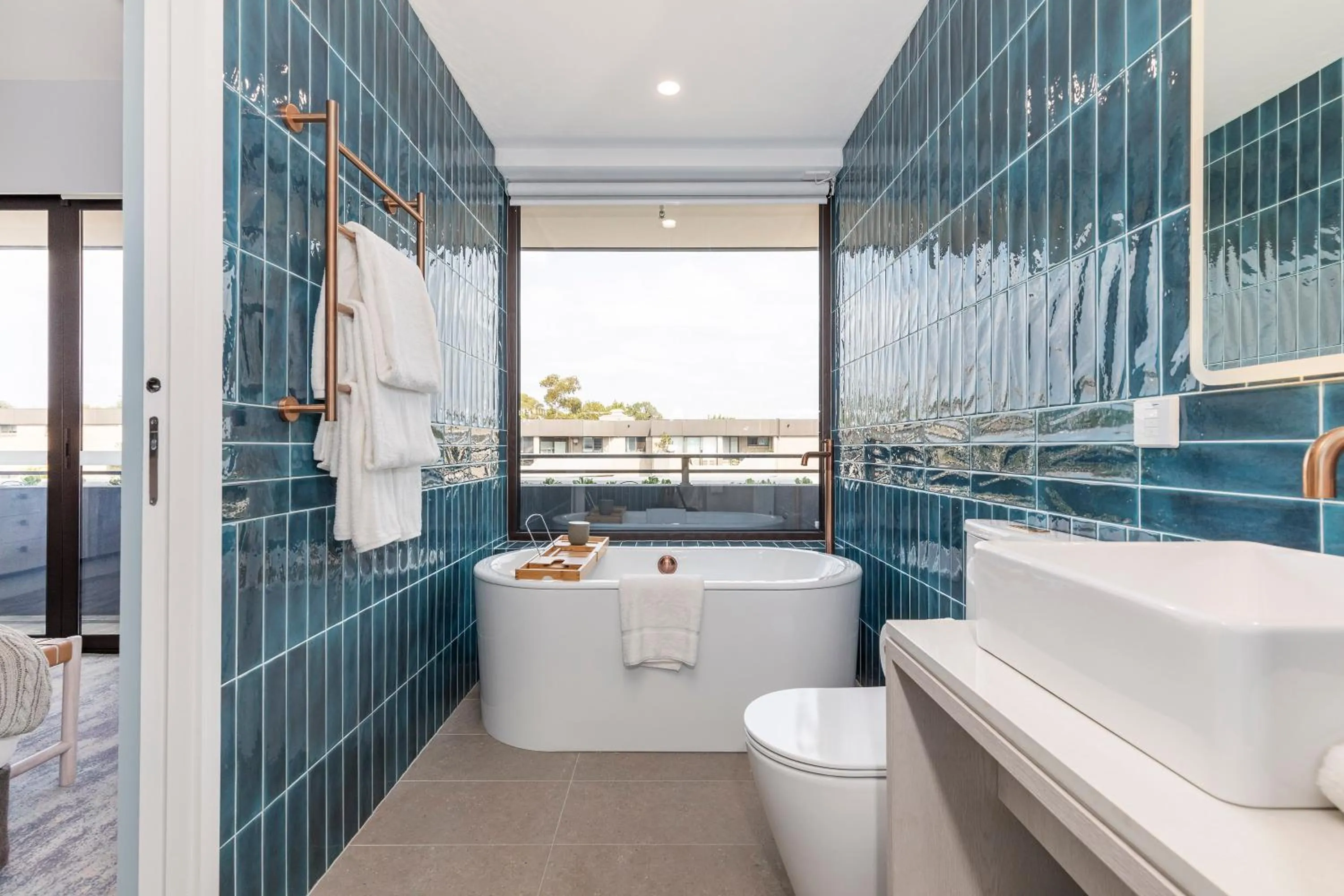 Bathroom in The Albert Mosman