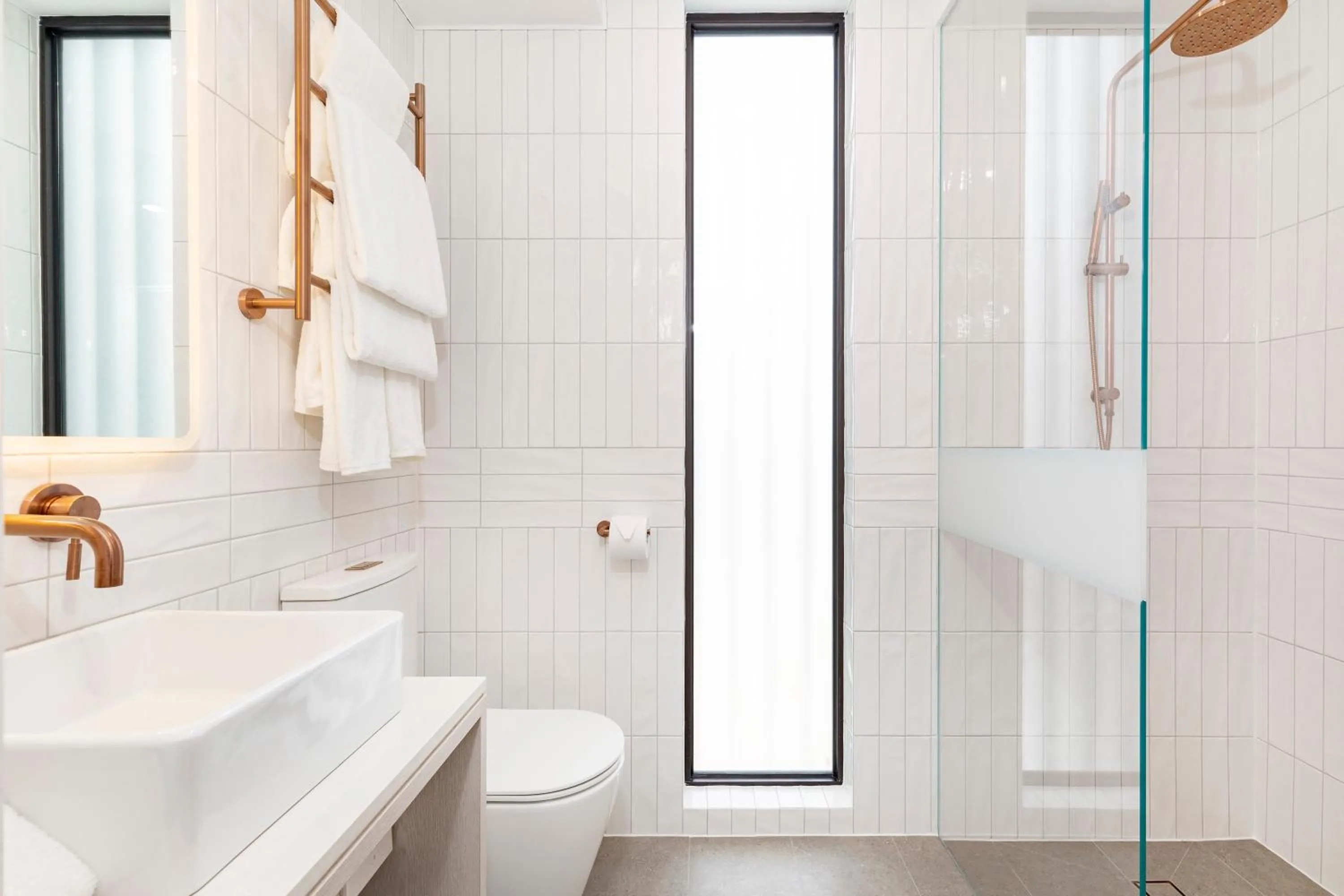 Bathroom in The Albert Mosman