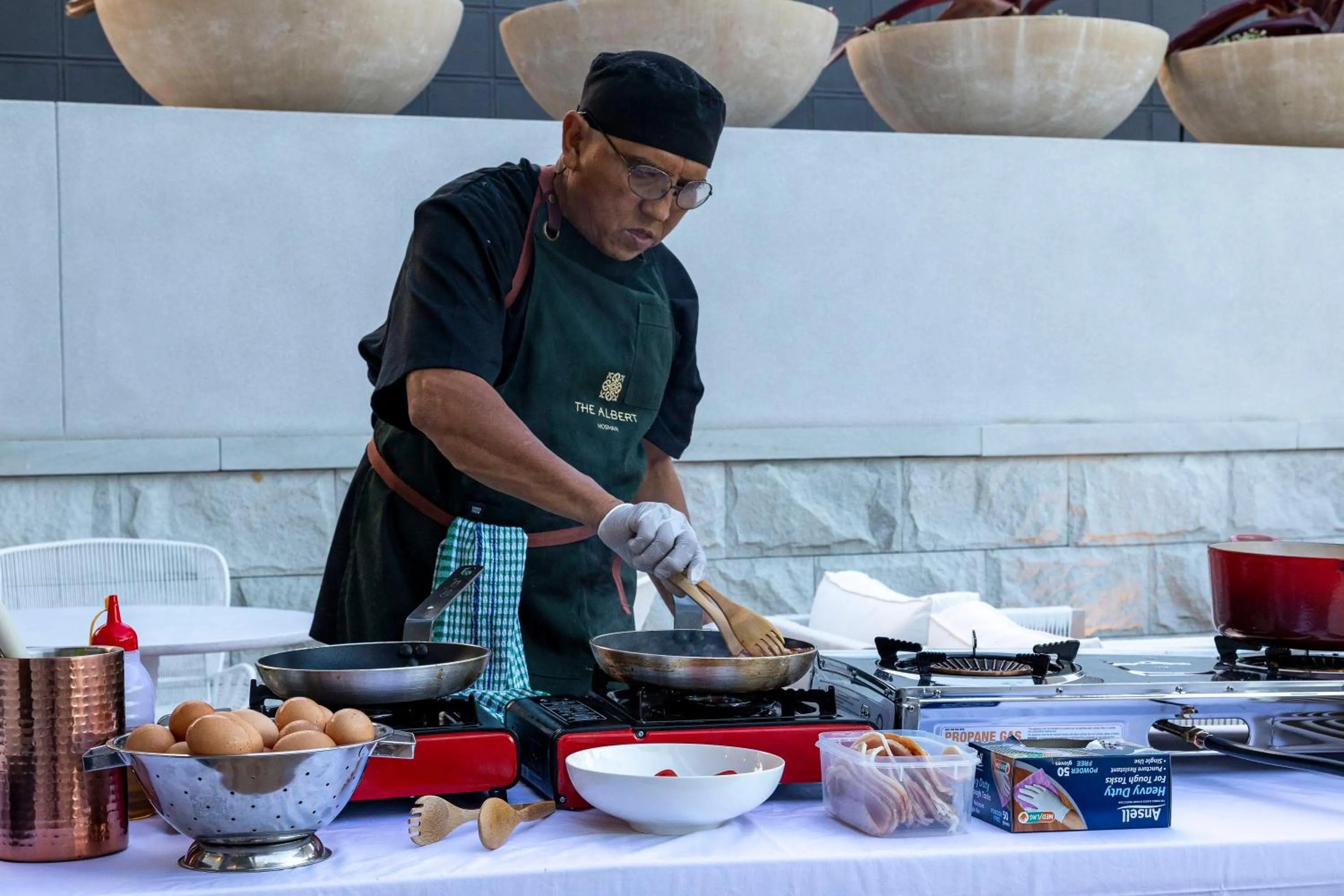 Breakfast in The Albert Mosman