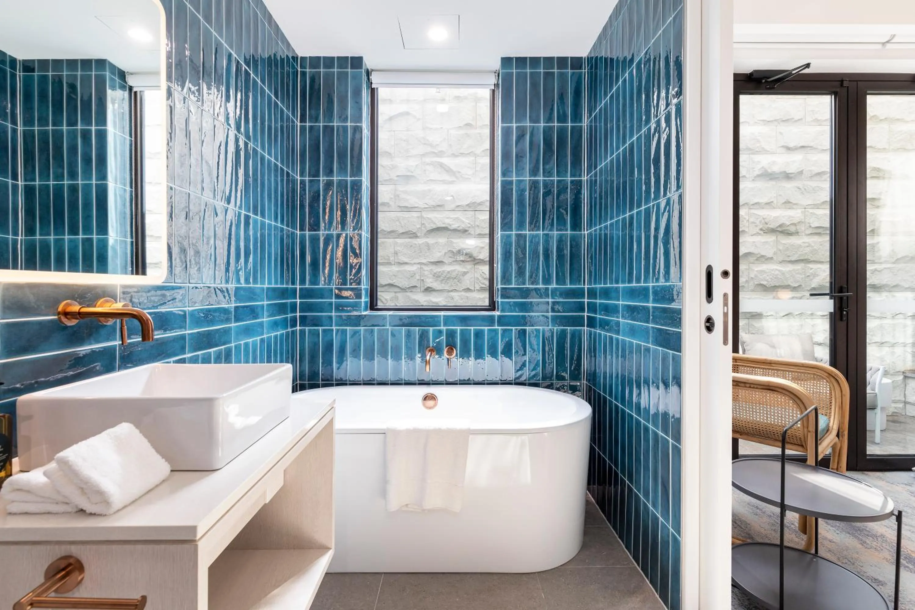 Bathroom in The Albert Mosman