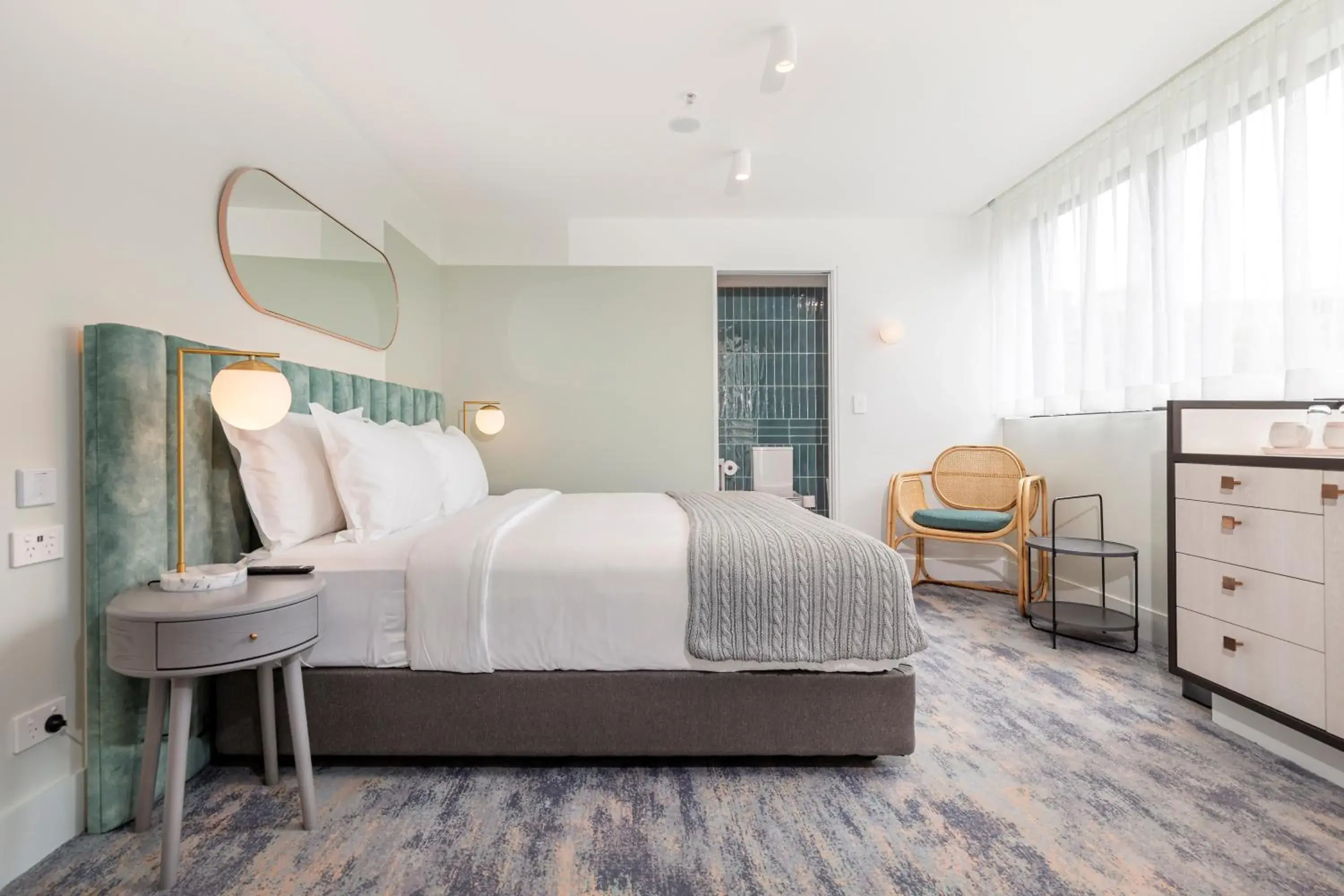 Deluxe King Room with Bath in The Albert Mosman Deluxe King Room with Bath in The Albert Mosman