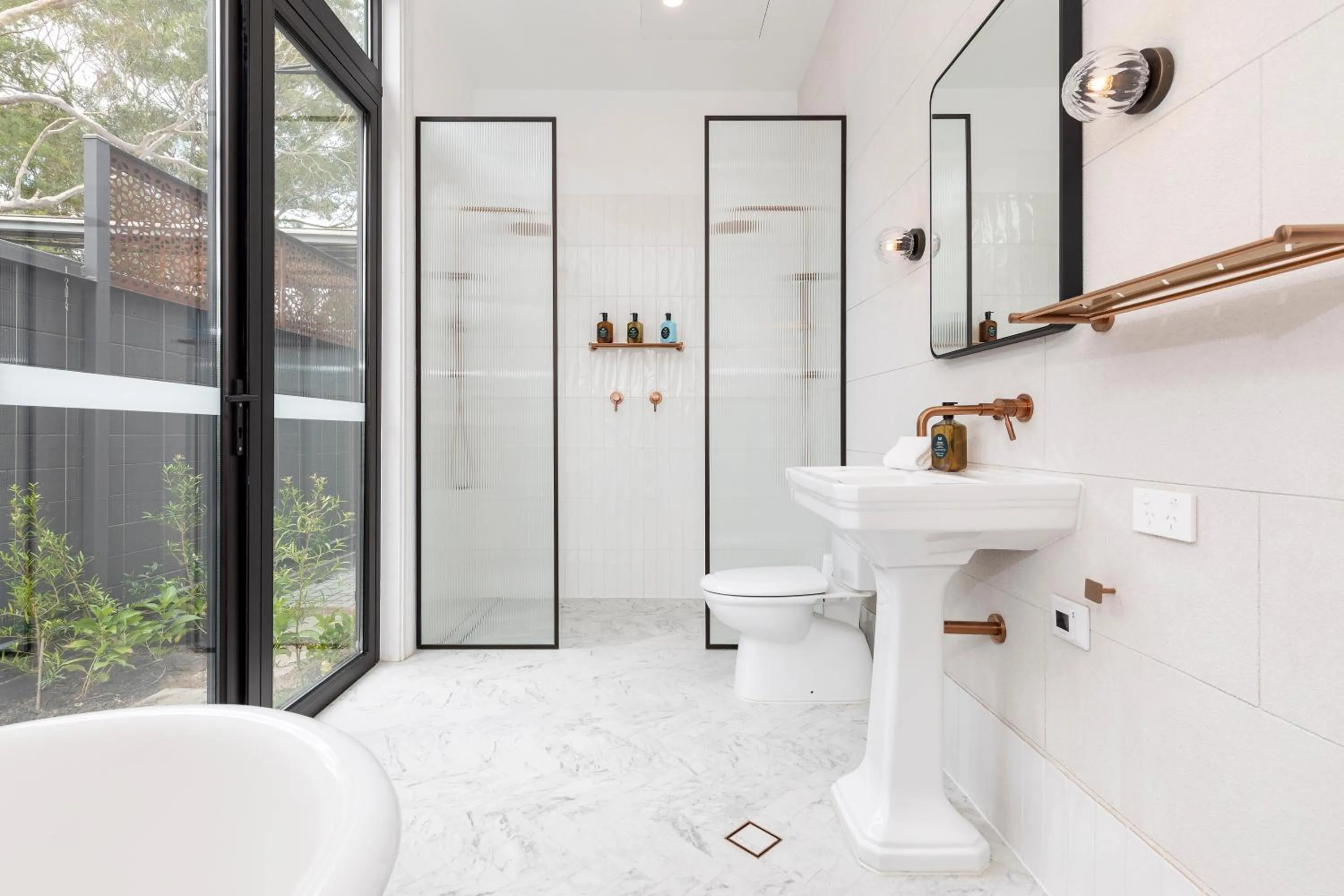 Bathroom in The Albert Mosman