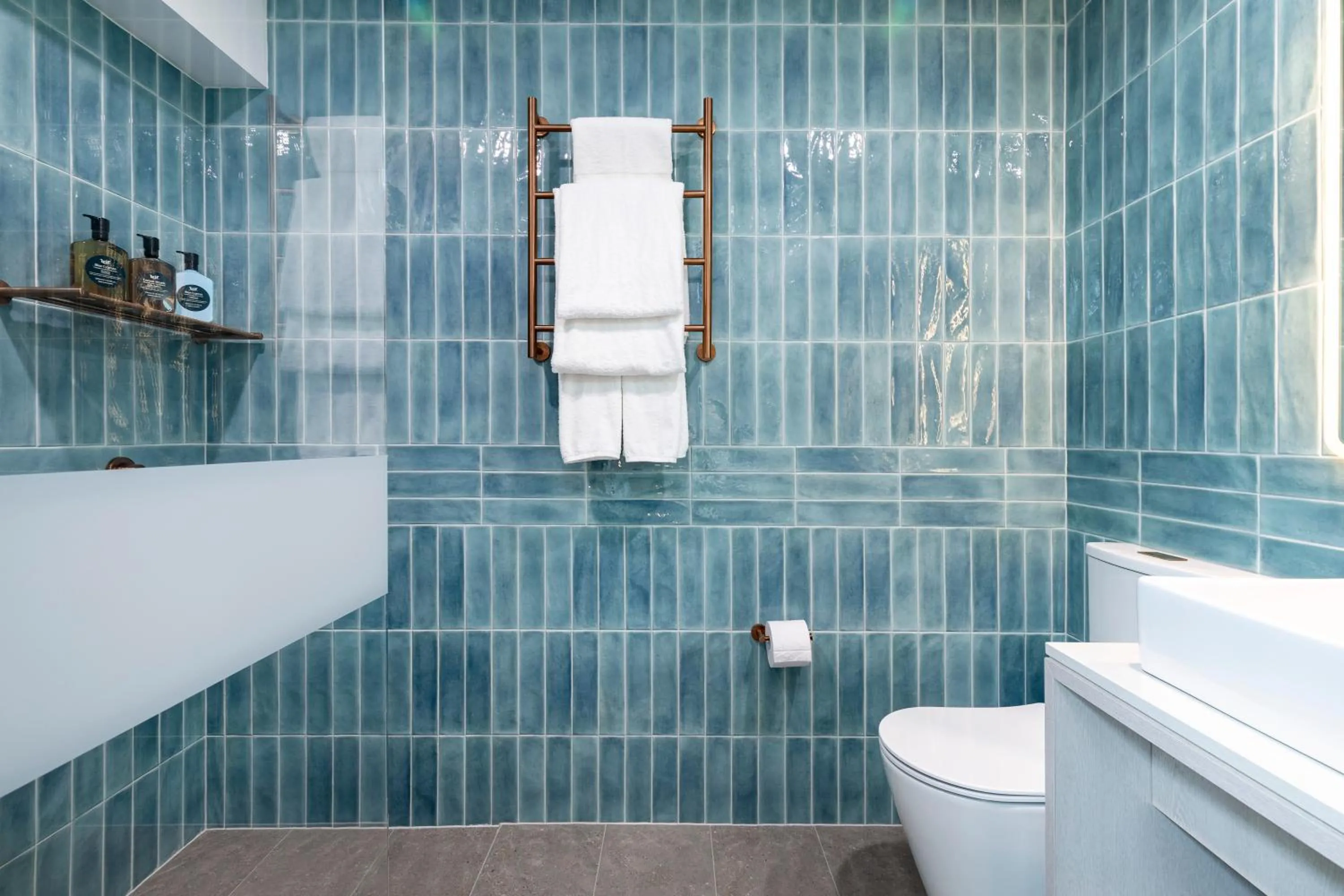 Bathroom in The Albert Mosman