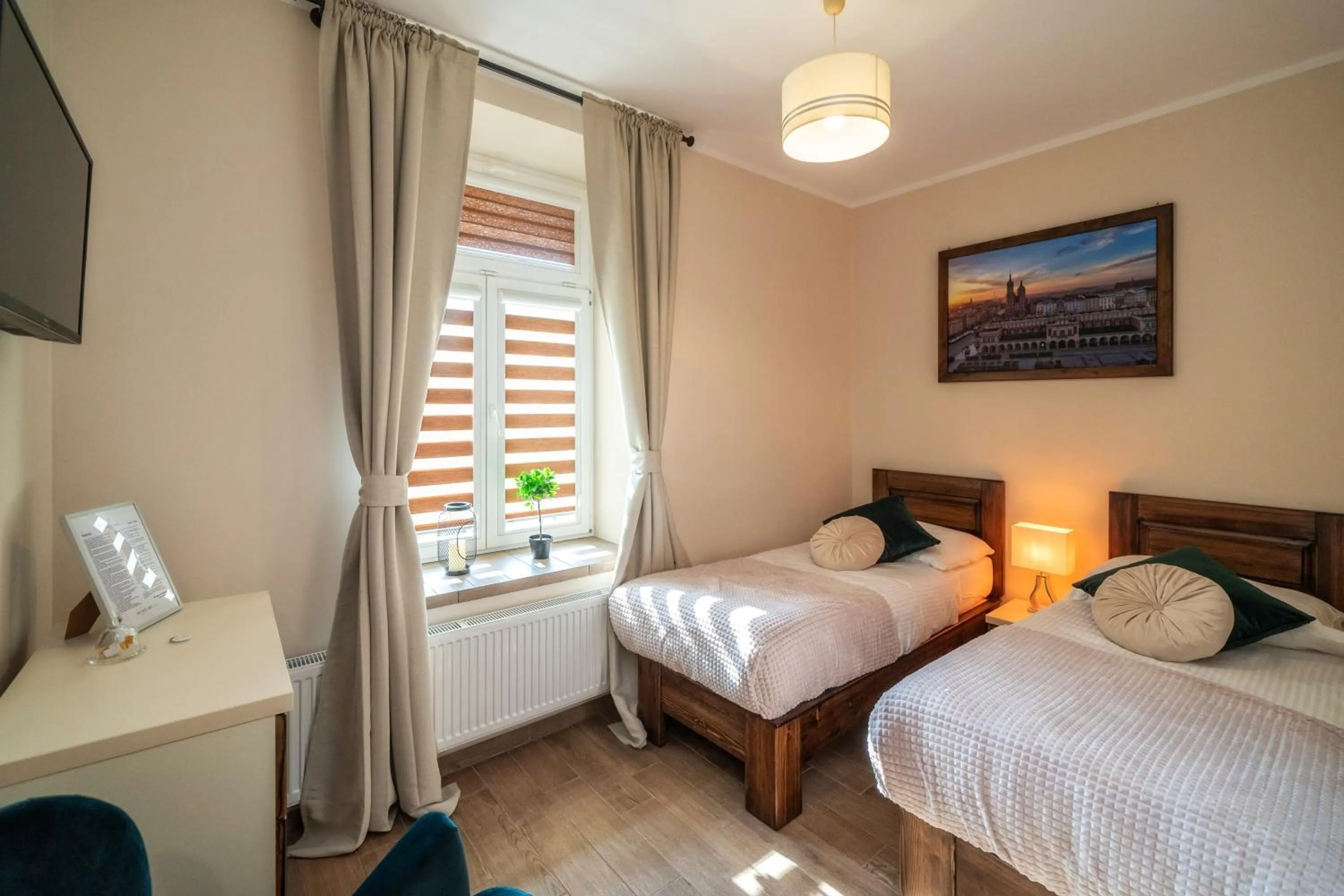 Bed in Apartments 17 Szewska