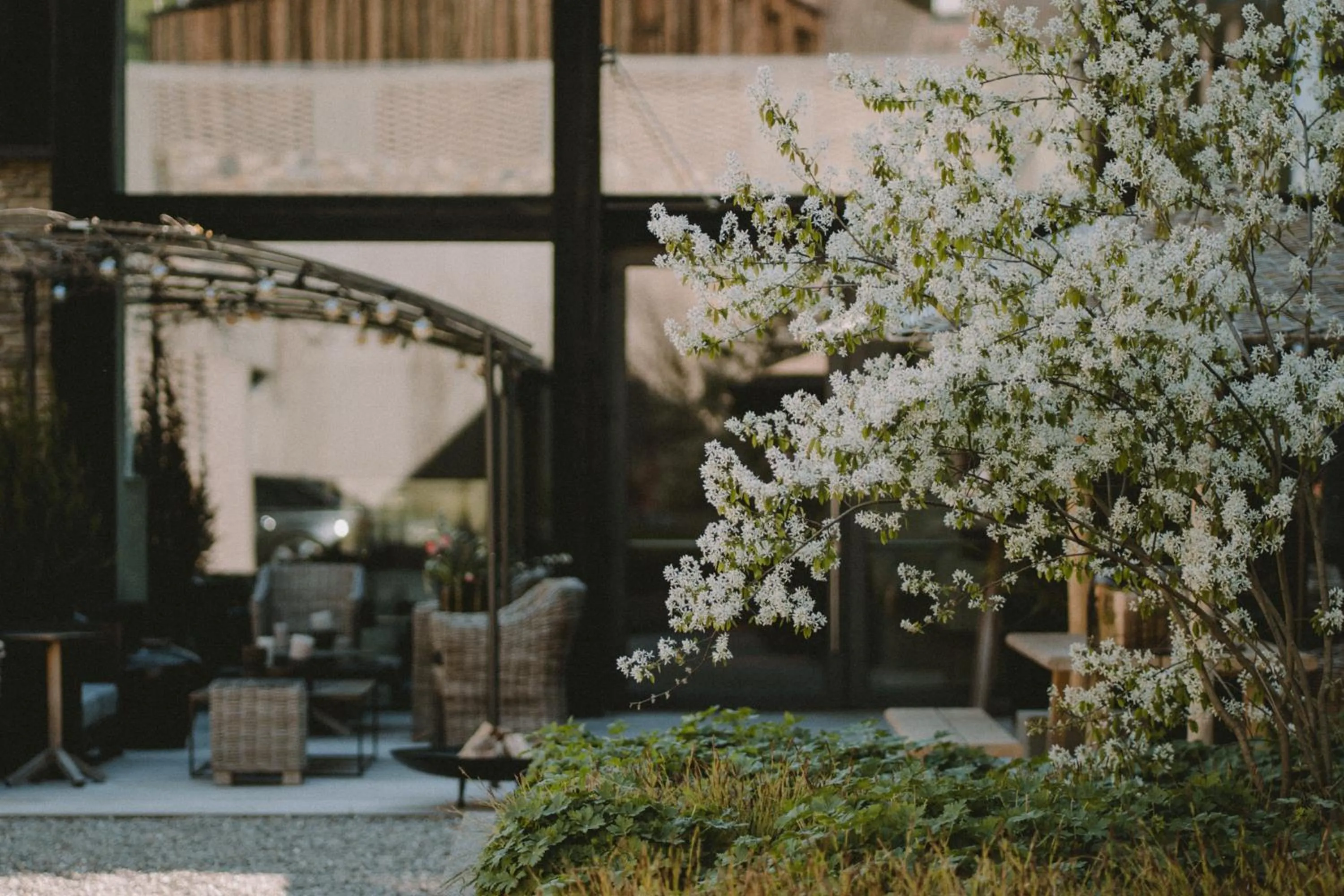 Garden view in Hotel KÜGLERHOF