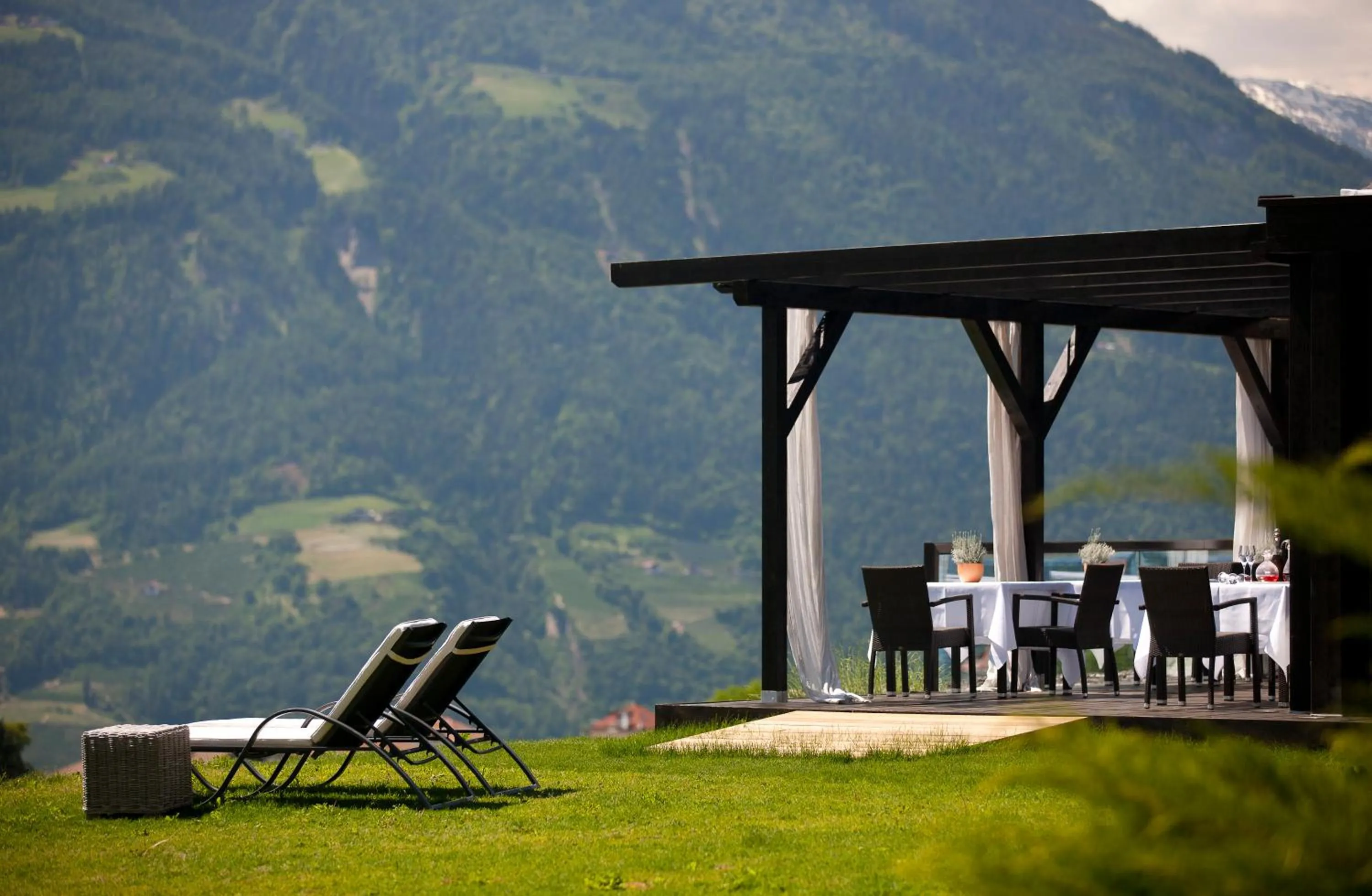 Patio in Hotel KÜGLERHOF