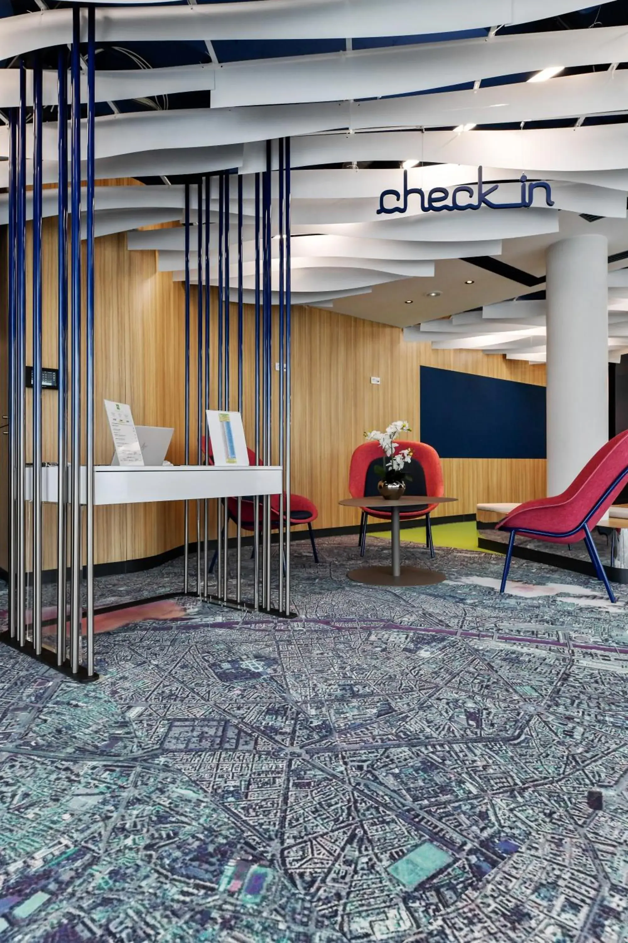 Lobby or reception in ibis Styles Paris Orly Tech Airport