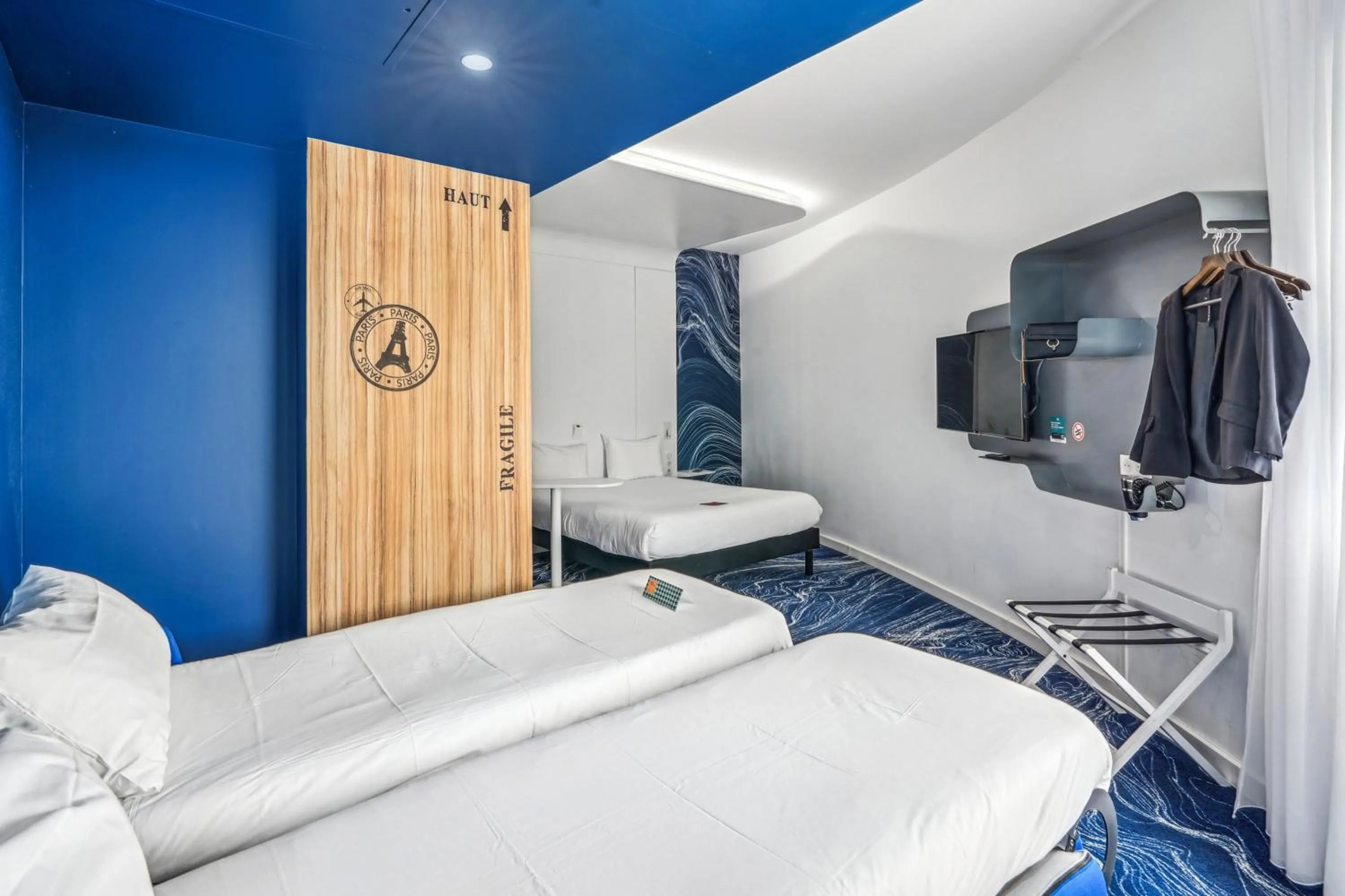 Family, Bed in ibis Styles Paris Orly Airport