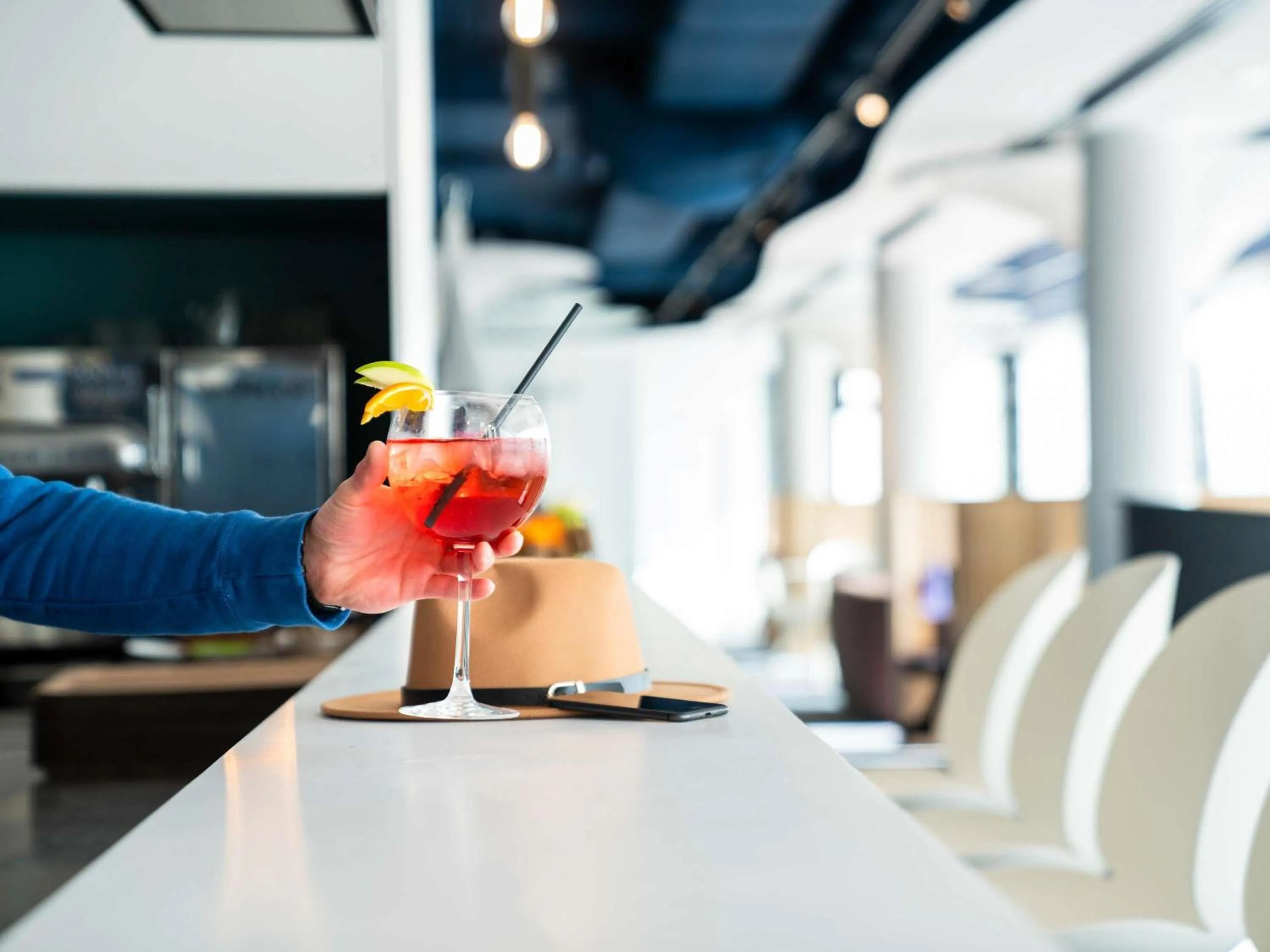 Lounge or bar in ibis Styles Paris Orly Airport