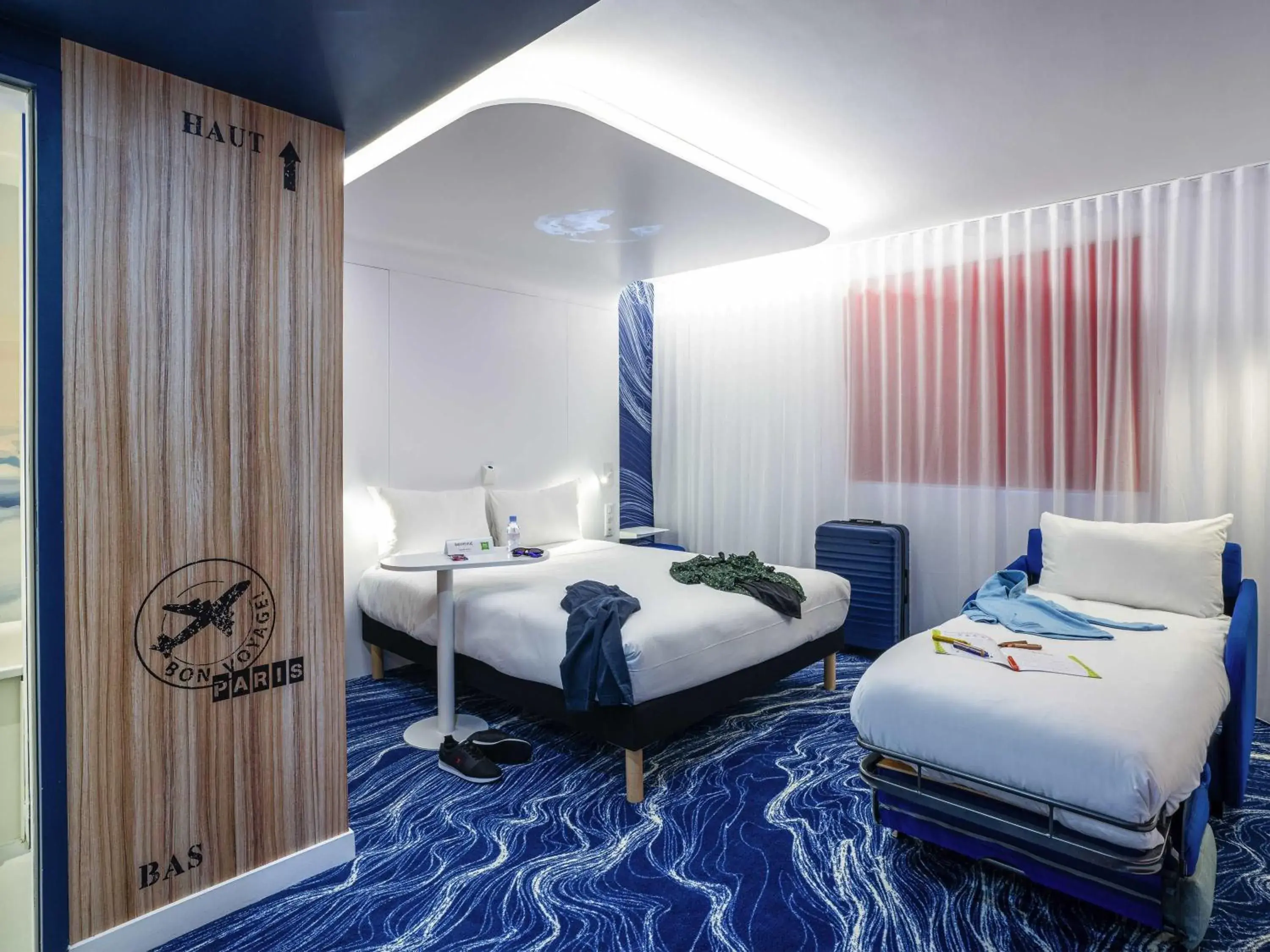 Bedroom, Bed in ibis Styles Paris Orly Airport Bedroom, Bed in ibis Styles Paris Orly Airport