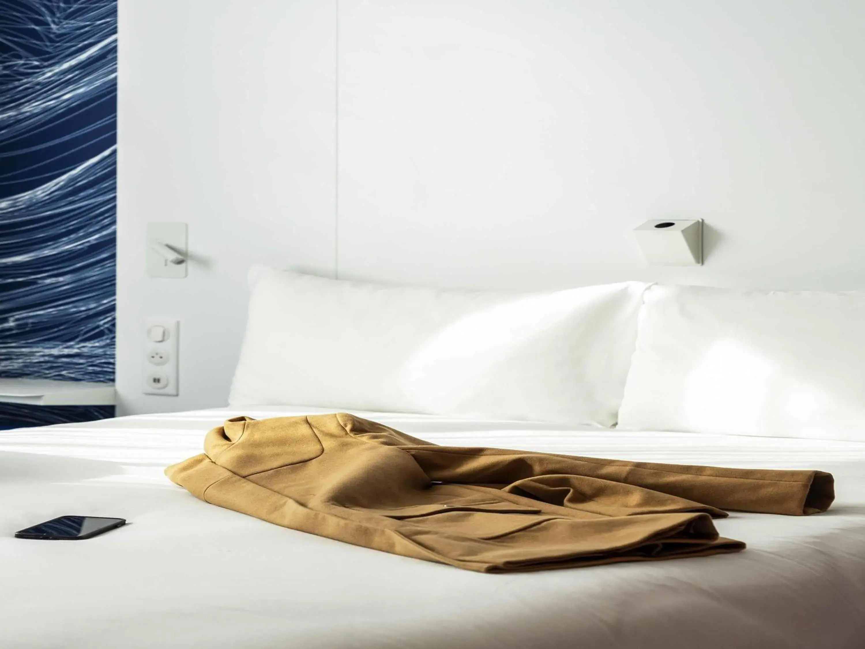 Bedroom, Bed in ibis Styles Paris Orly Airport Bedroom, Bed in ibis Styles Paris Orly Airport