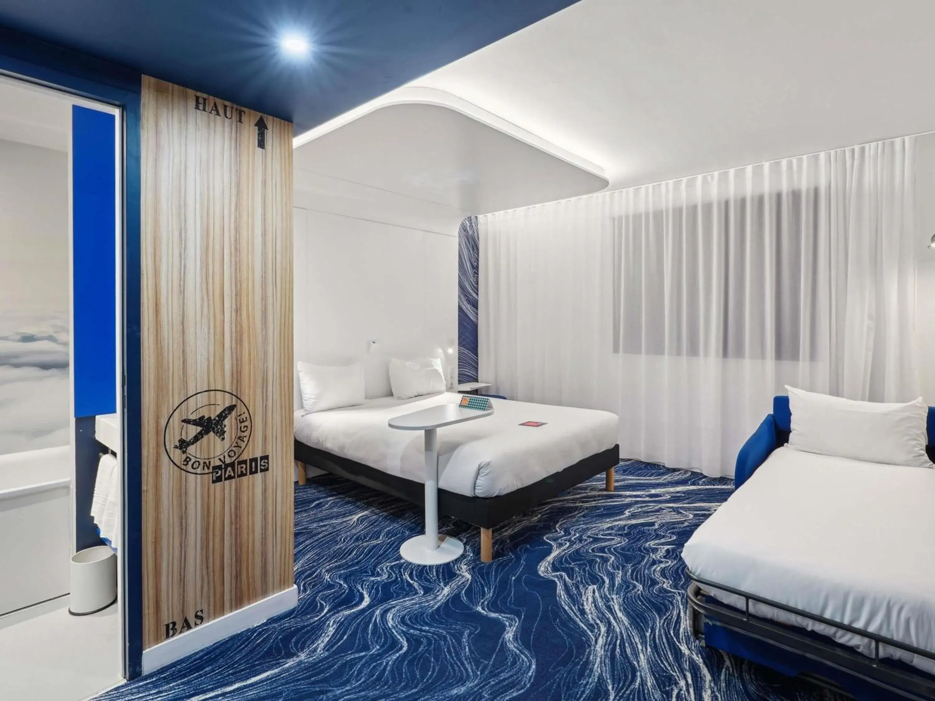 Bedroom, Bed in ibis Styles Paris Orly Airport Bedroom, Bed in ibis Styles Paris Orly Airport