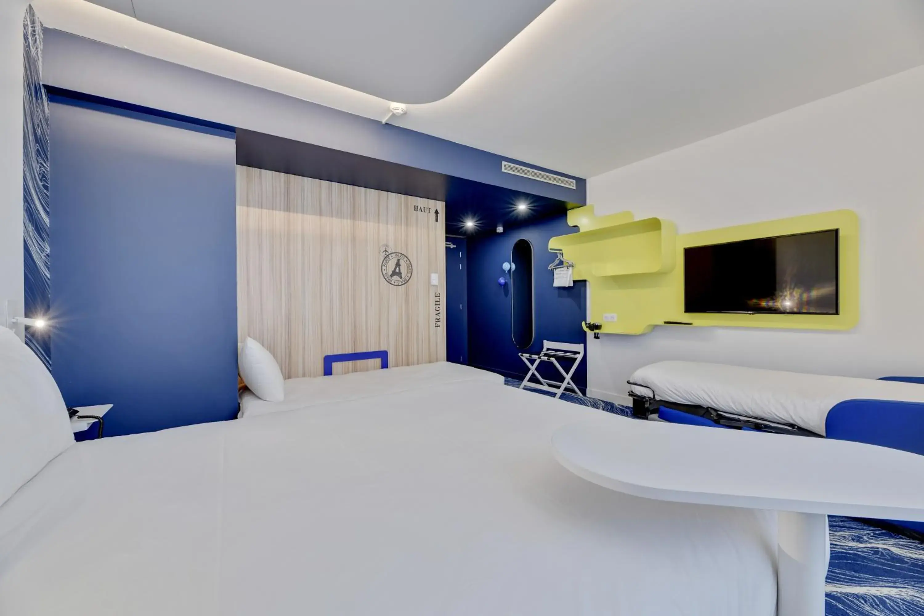 Bed in ibis Styles Paris Orly Tech Airport