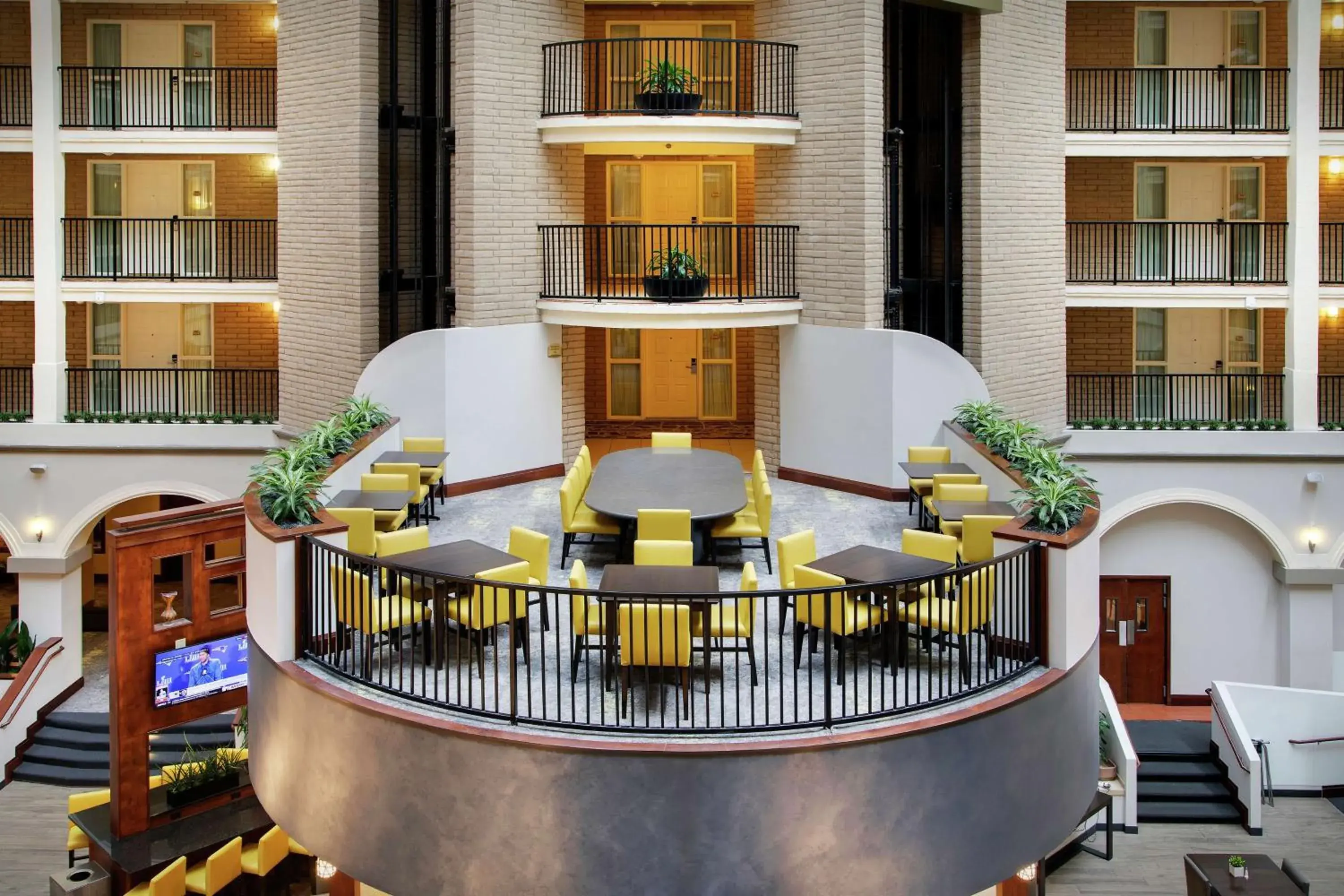Lobby or reception in Embassy Suites Dallas - Park Central Area Lobby or reception in Embassy Suites Dallas - Park Central Area