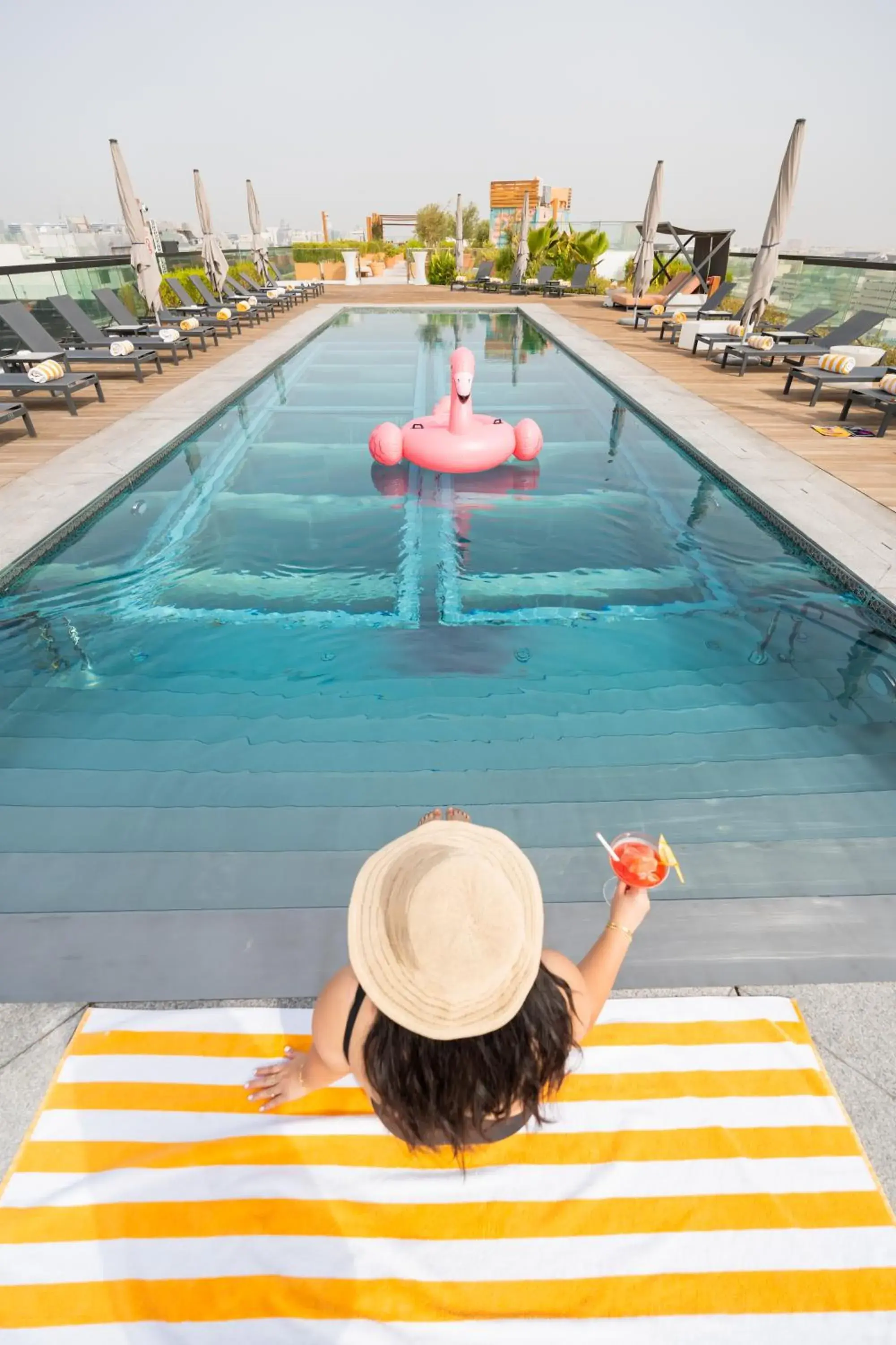 Swimming pool in ibis Styles Dubai Airport Hotel Swimming pool in ibis Styles Dubai Airport Hotel
