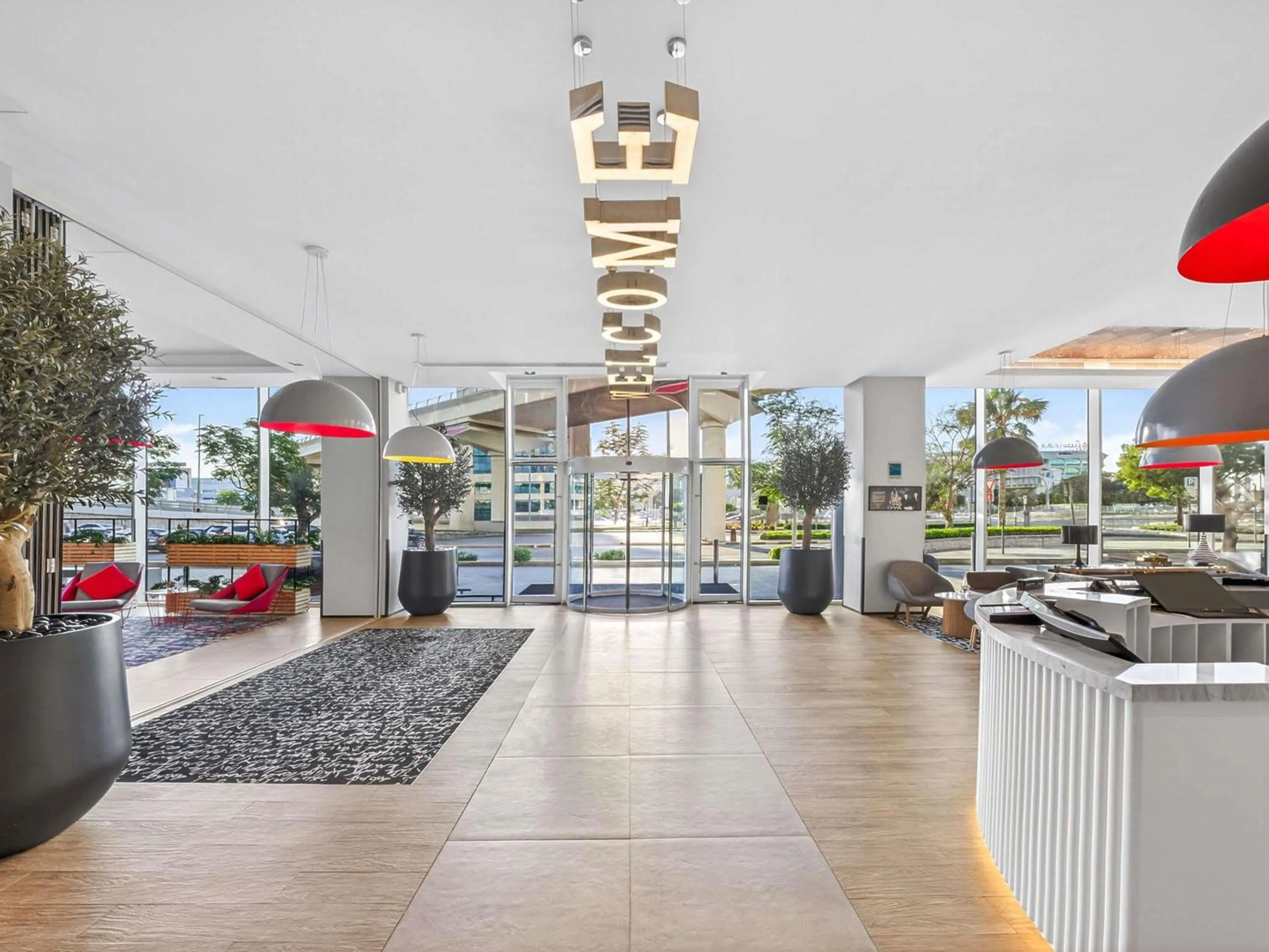 Property building in ibis Styles Dubai Airport Hotel