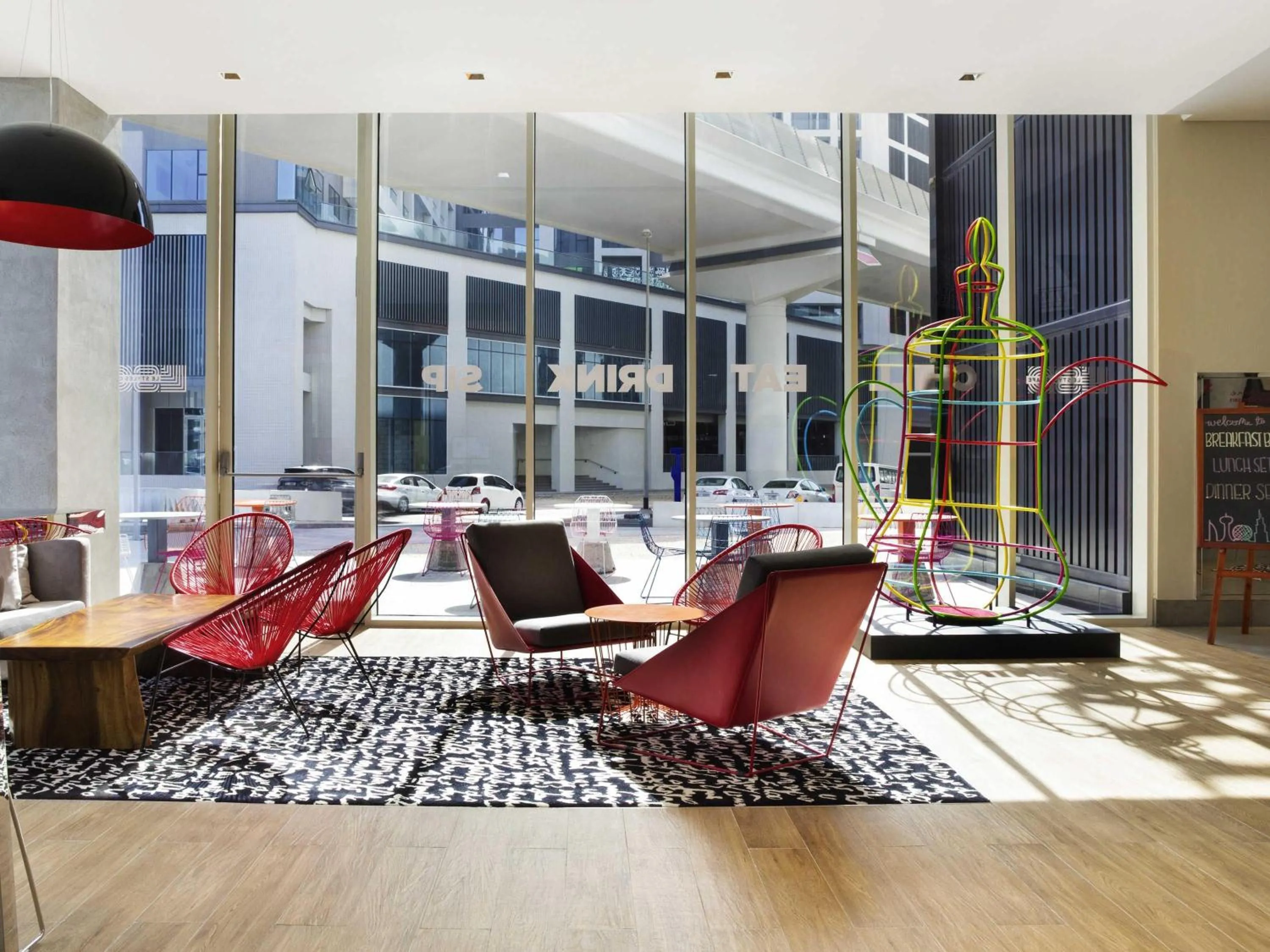 Property building in ibis Styles Dubai Airport Hotel