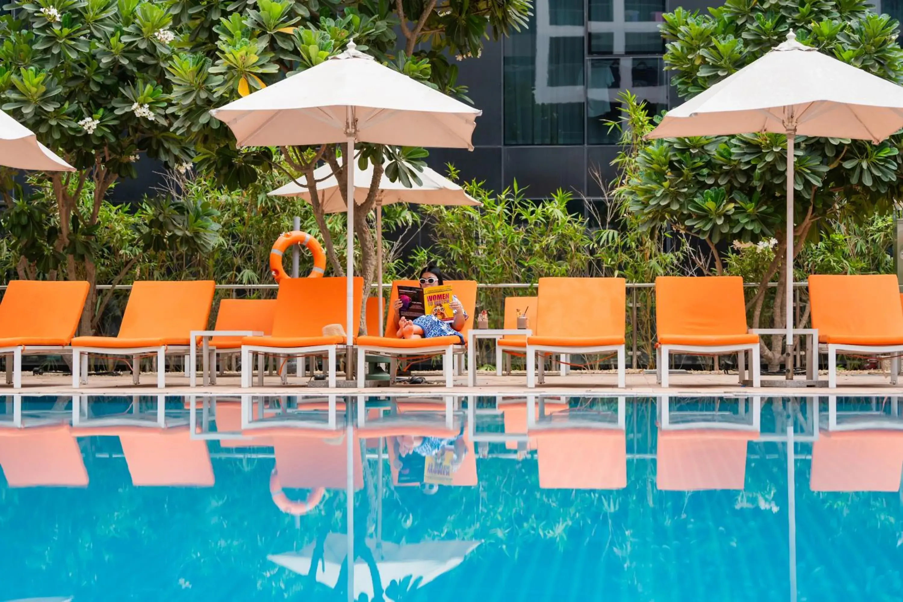 Swimming pool in ibis Styles Dubai Airport Hotel Swimming pool in ibis Styles Dubai Airport Hotel