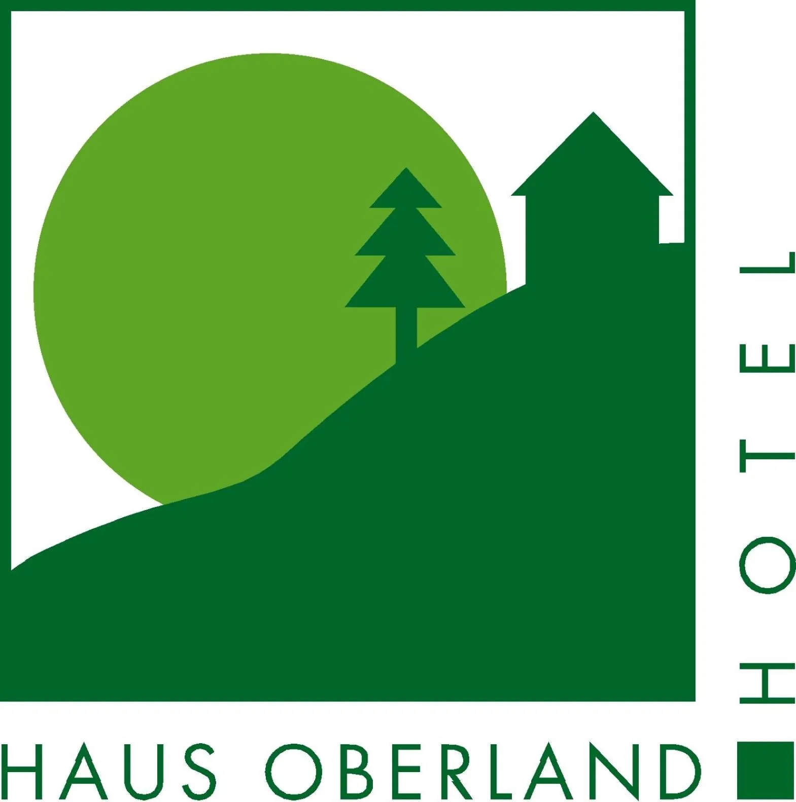 Property logo or sign in Hotel Haus Oberland