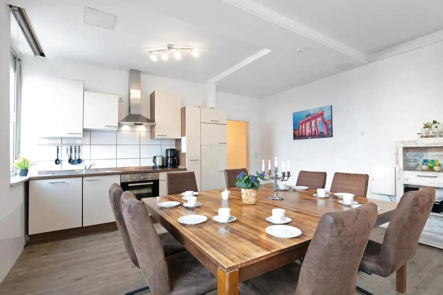 Kitchen or kitchenette in Apartments Schöneberg