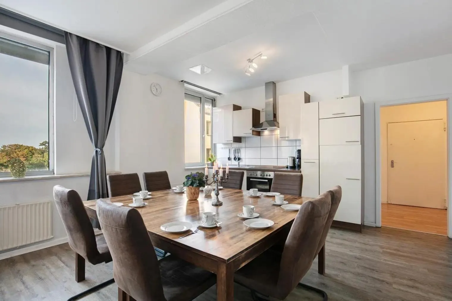 Kitchen or kitchenette in Apartments Schöneberg