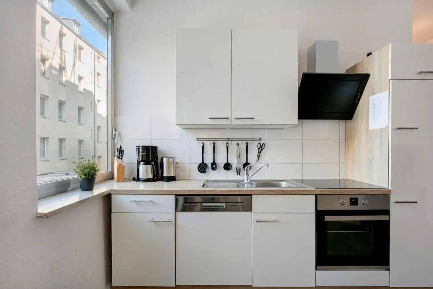 Kitchen or kitchenette in Apartments Schöneberg