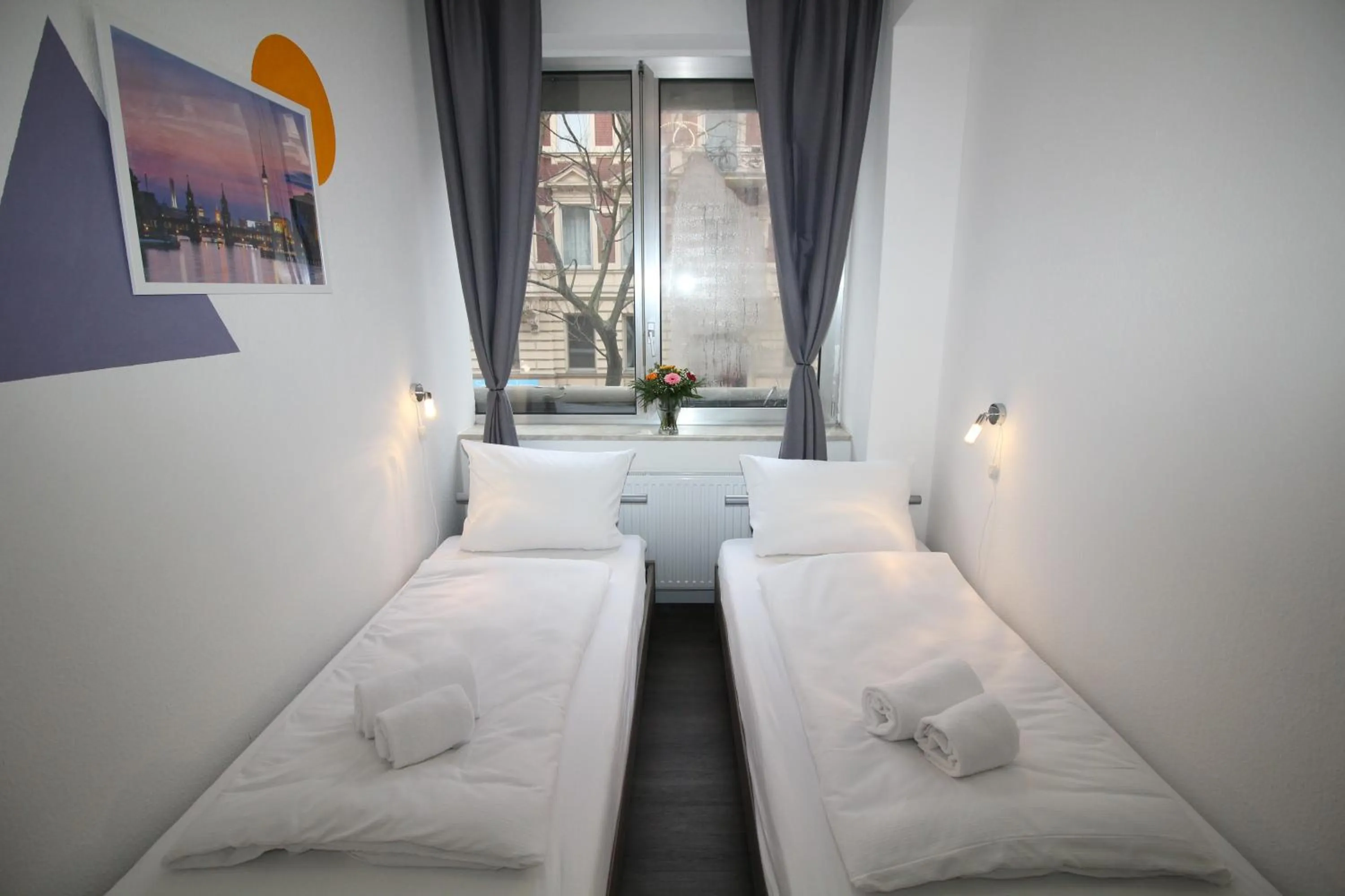 Bed in Apartments Schöneberg