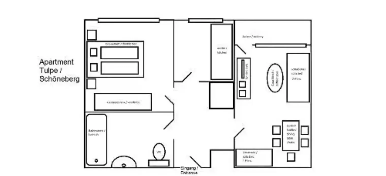 Floor plan in Apartments Schöneberg