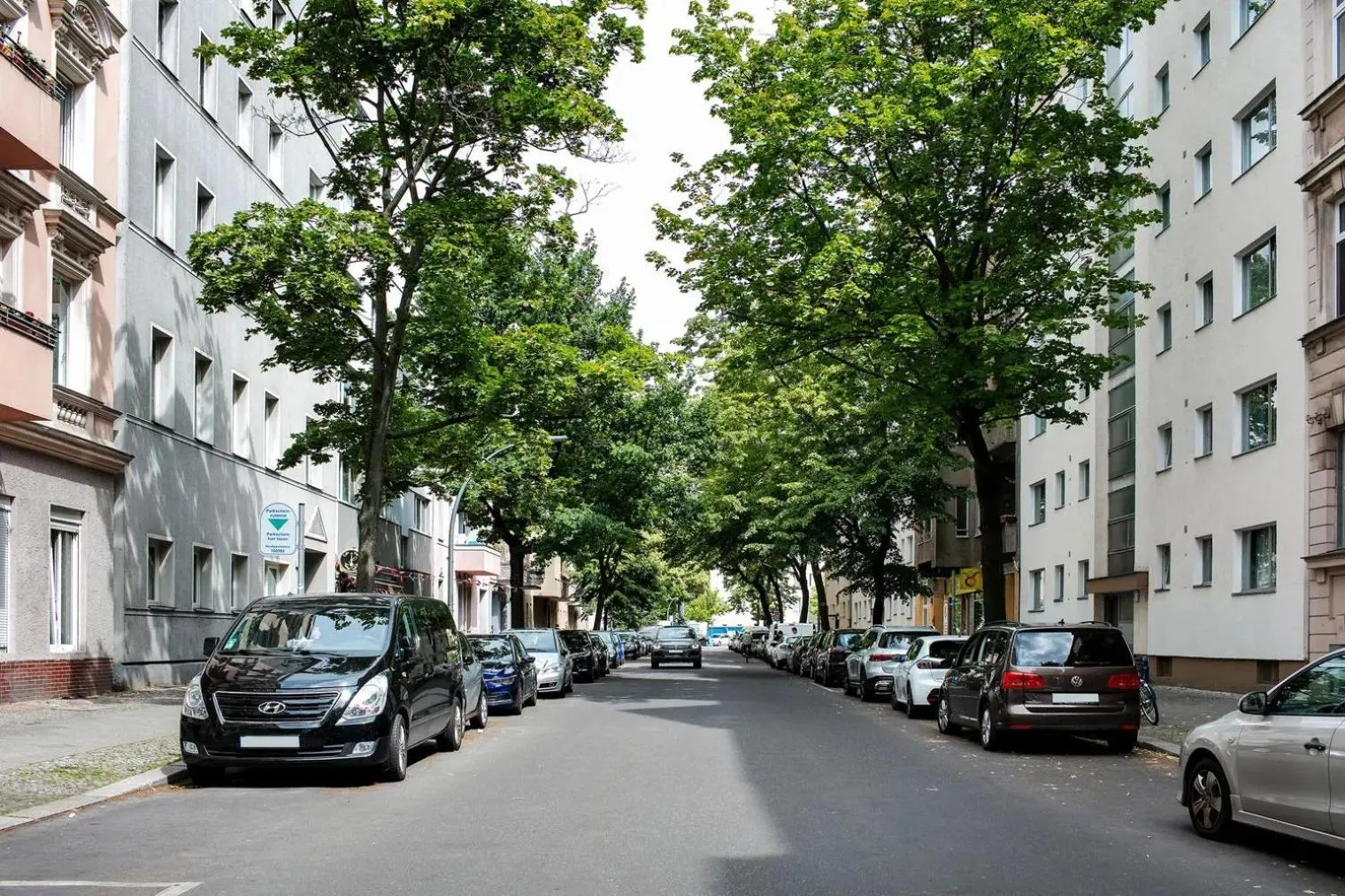 Street view in Apartments Schöneberg