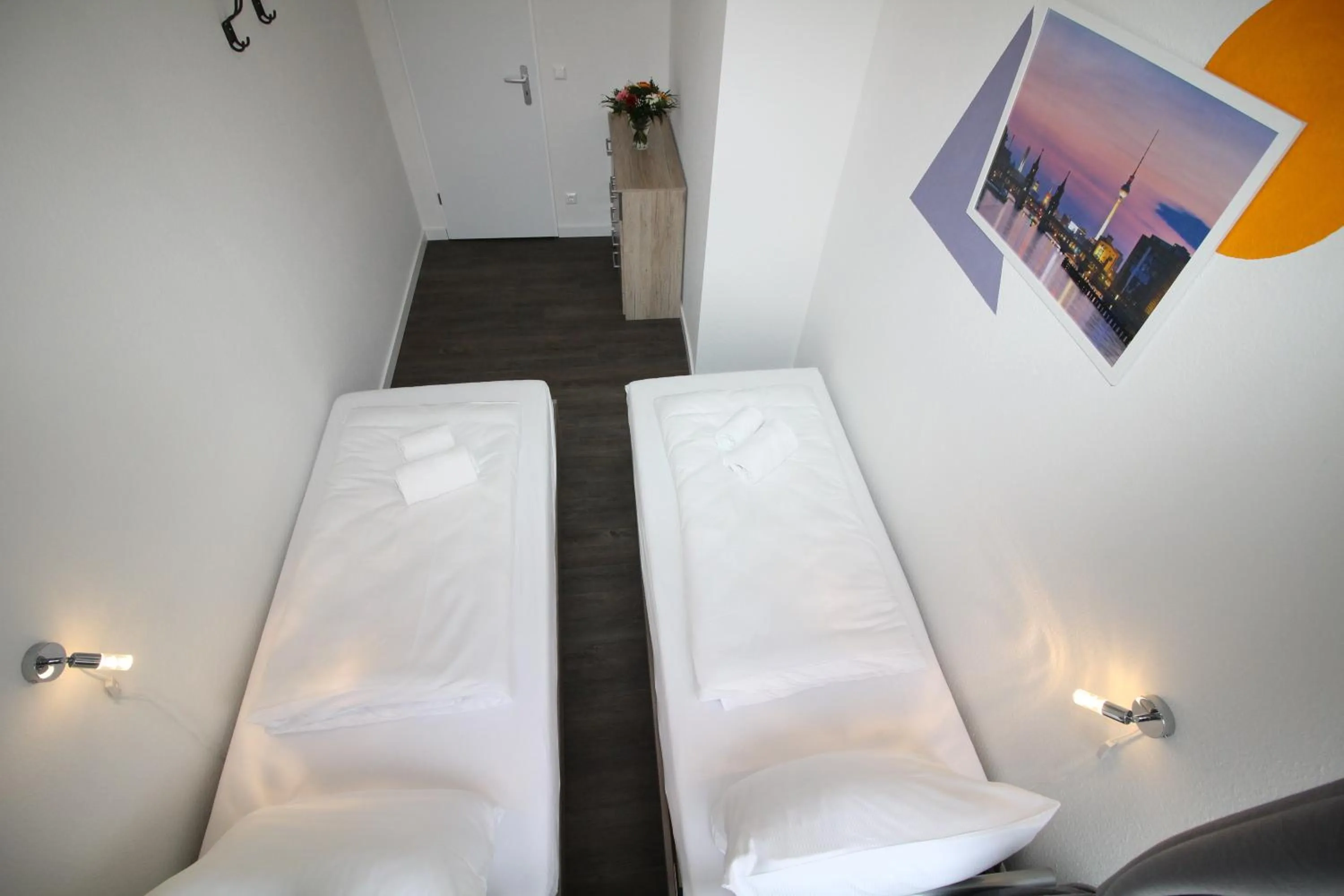 Bed in Apartments Schöneberg