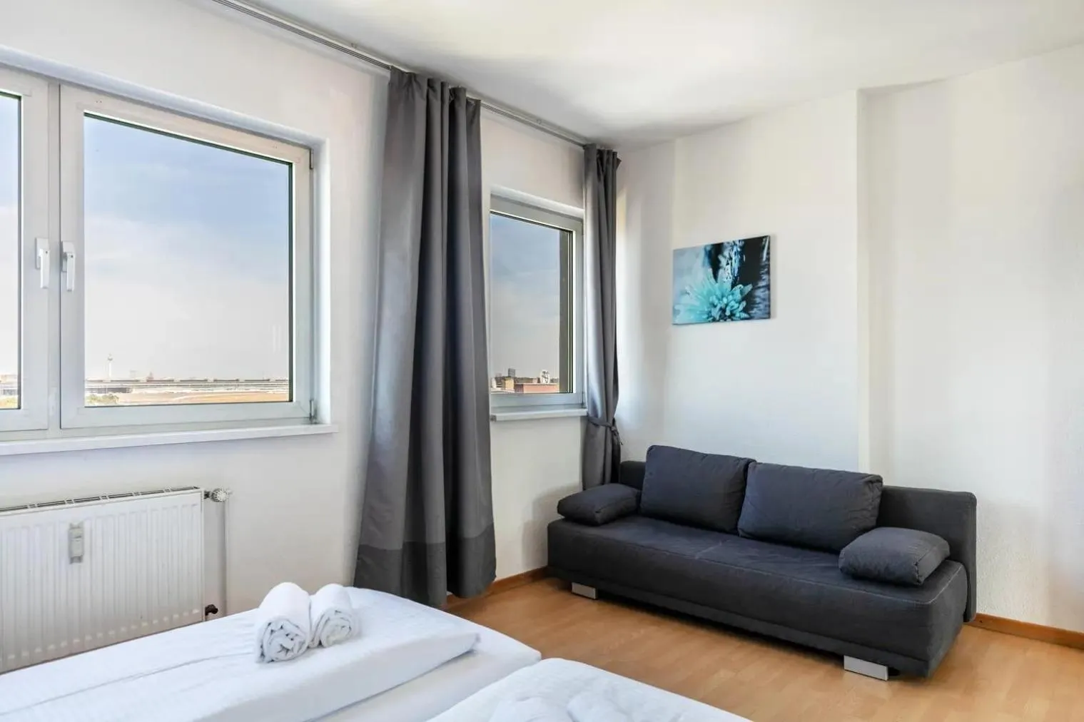 Bed in Apartments Schöneberg