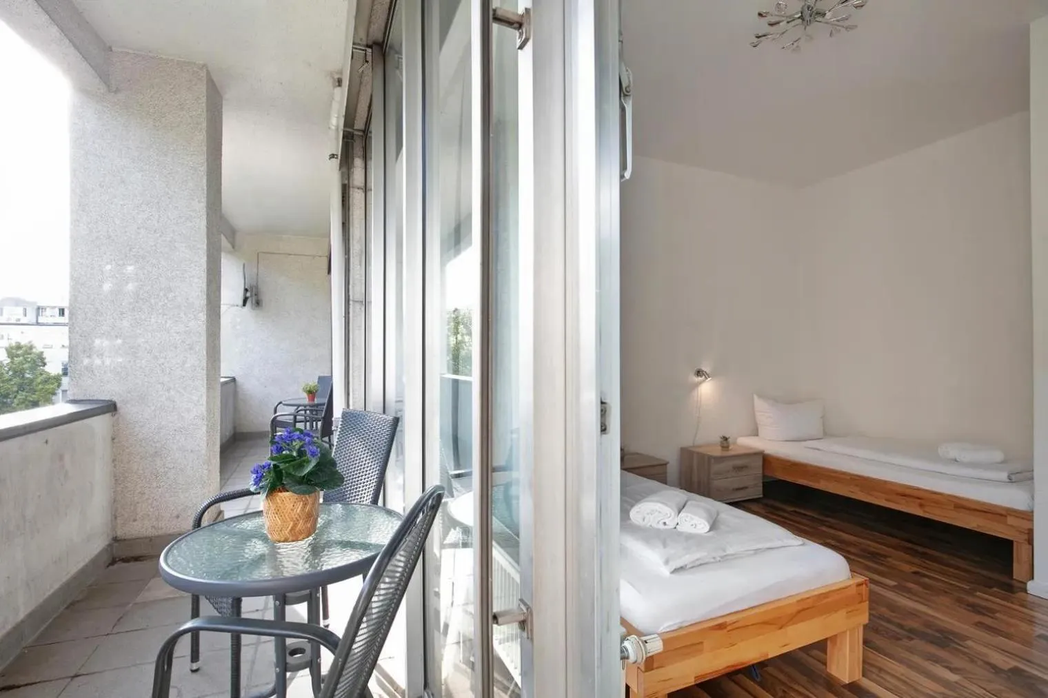 Bed in Apartments Schöneberg