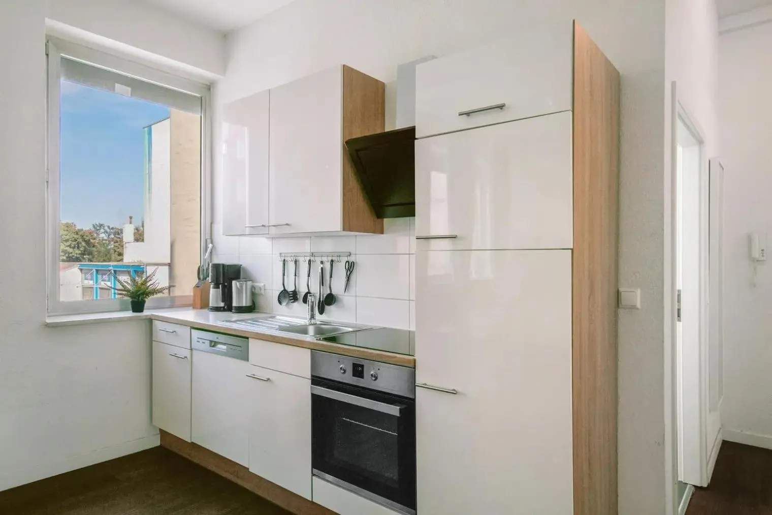 Kitchen or kitchenette in Apartments Schöneberg