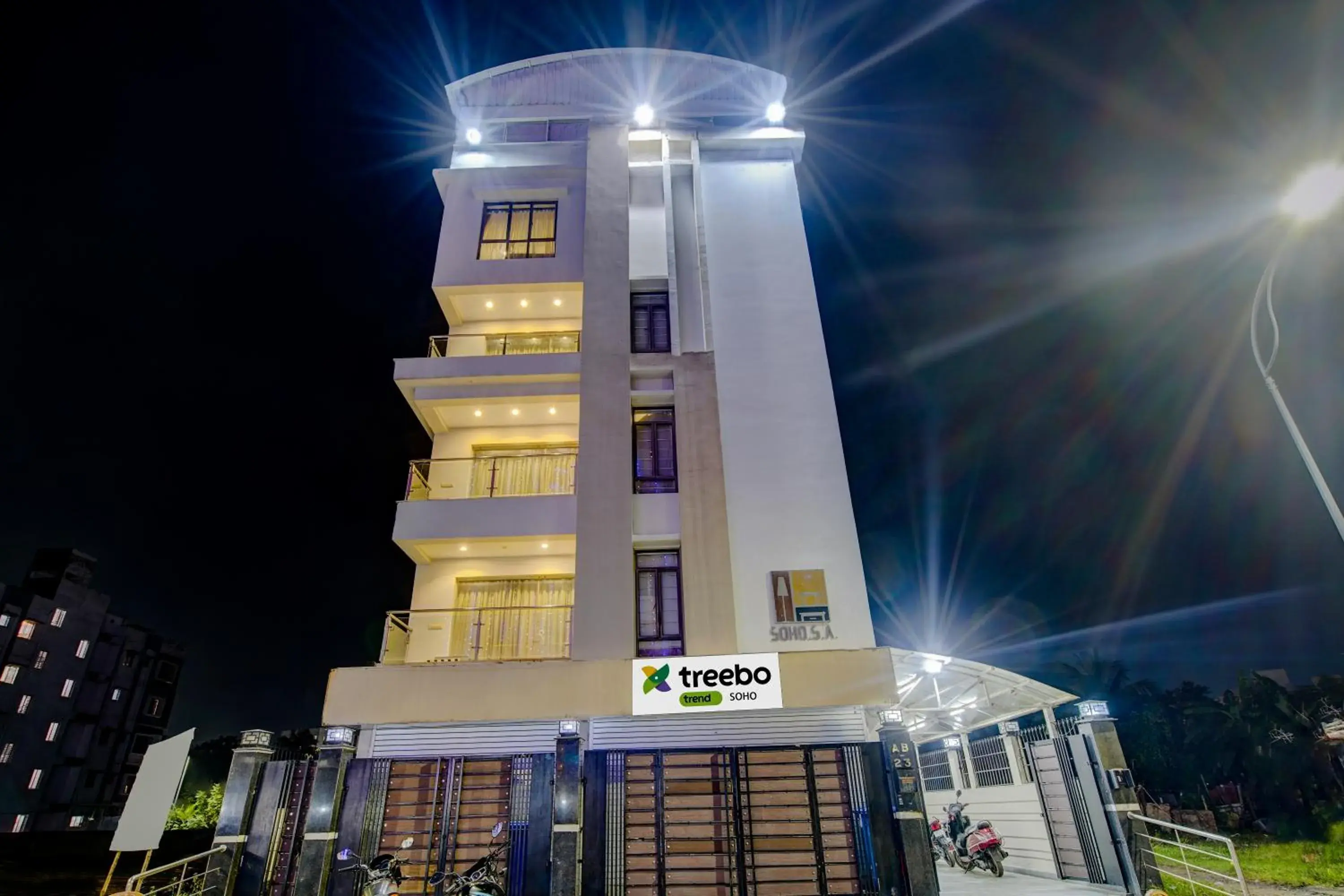 Property building in Treebo Soho Newtown Near New Town Bus Stand Property building in Treebo Soho Newtown Near New Town Bus Stand