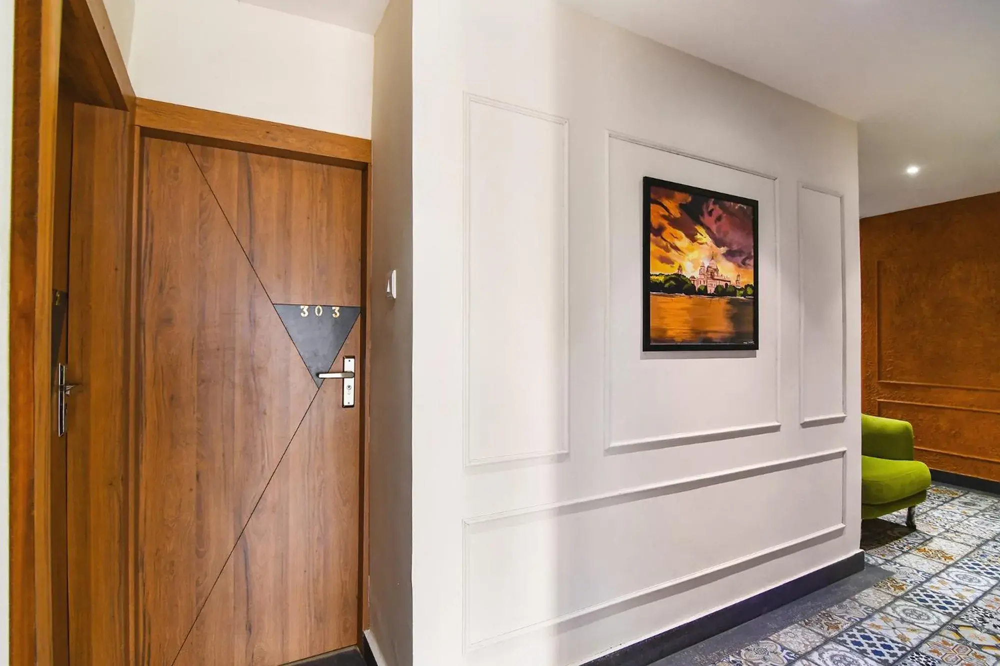 Lobby or reception in FabHotel Prime Swagatam International Chinar Park Lobby or reception in FabHotel Prime Swagatam International Chinar Park