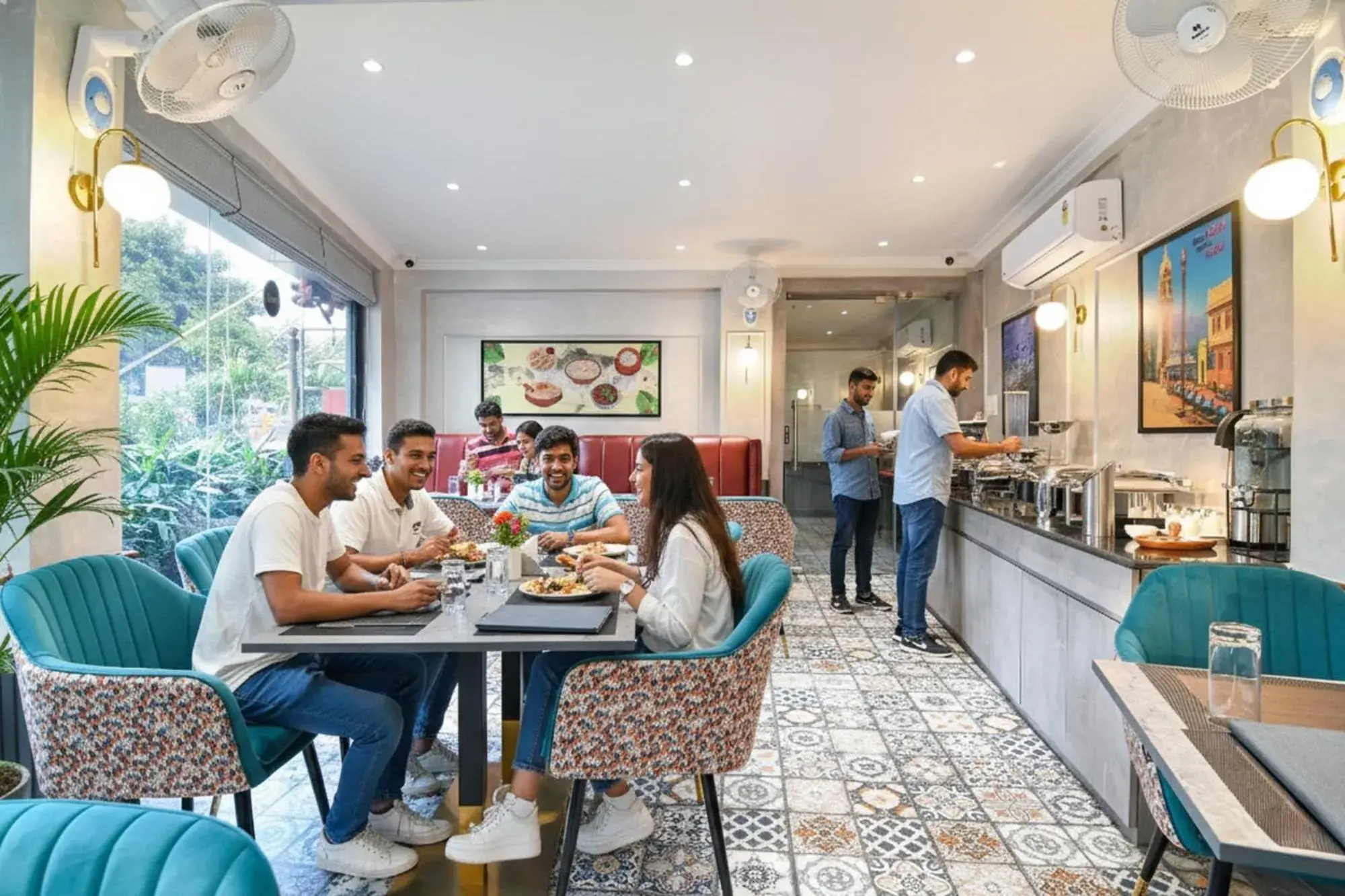 Restaurant/places to eat in FabHotel Prime Swagatam International Chinar Park Restaurant/places to eat in FabHotel Prime Swagatam International Chinar Park