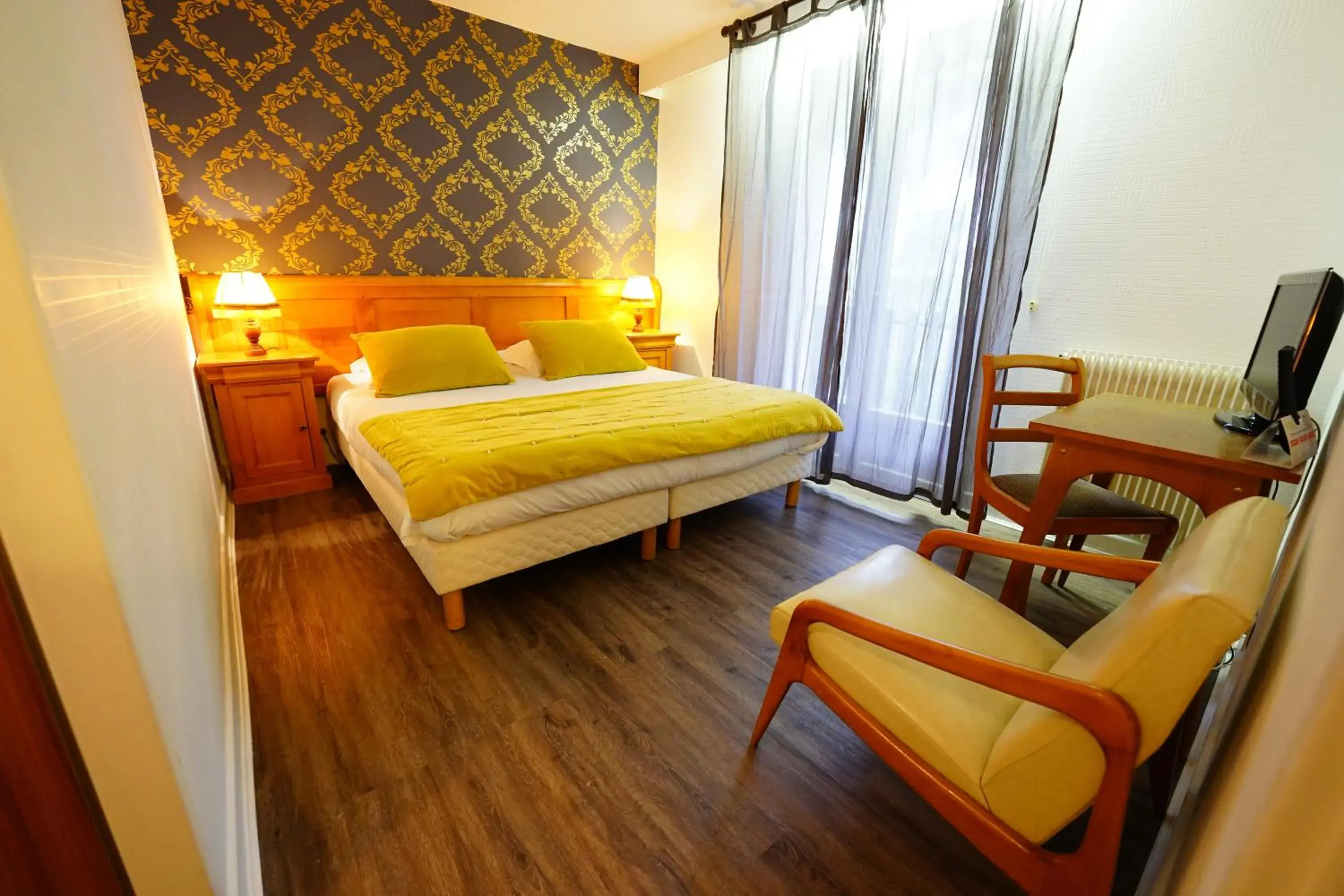 Double Room in Logis Hôtel Le Griou Double Room in Logis Hôtel Le Griou