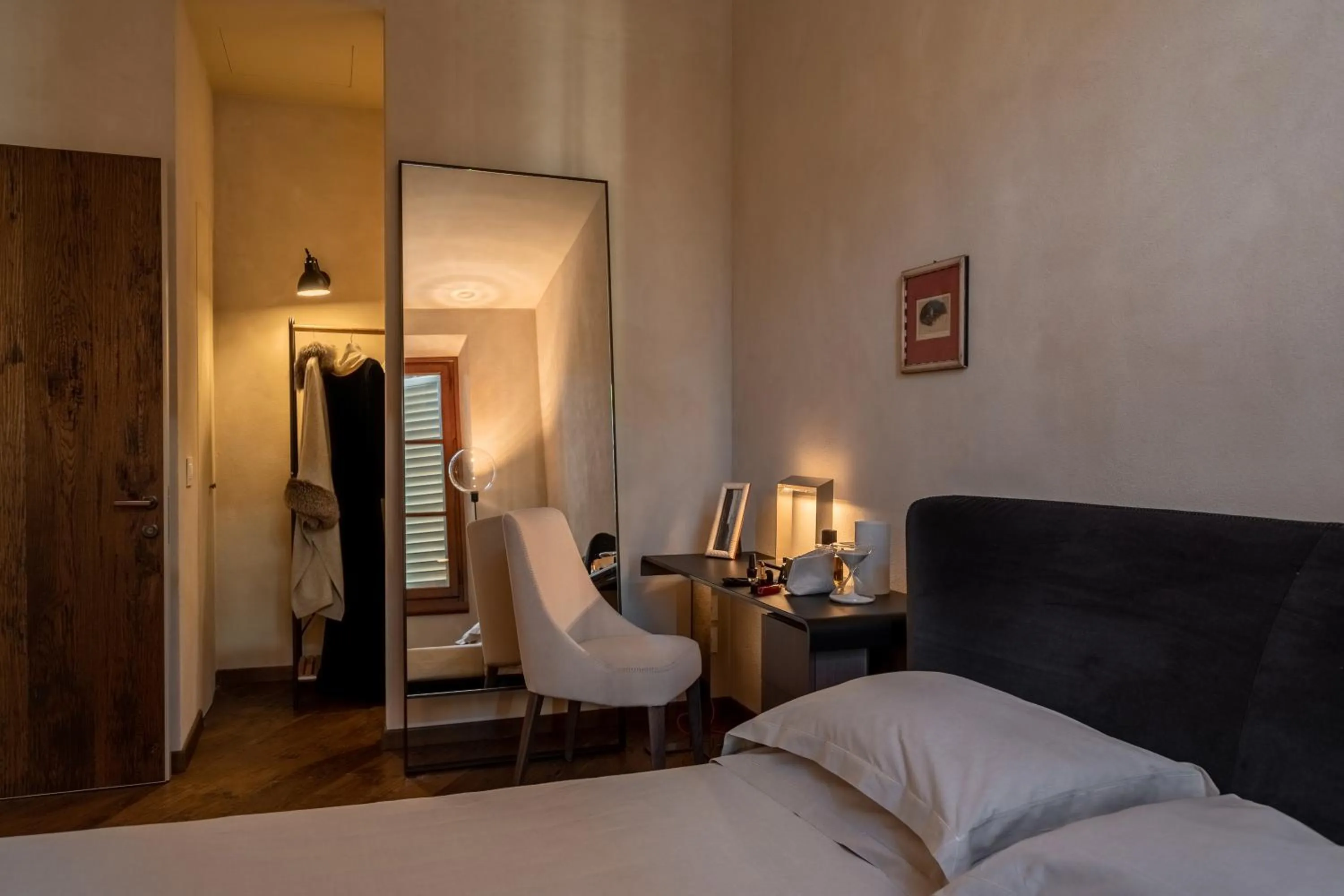 Bedroom, Bed in Oltrarno 1881 Apartments