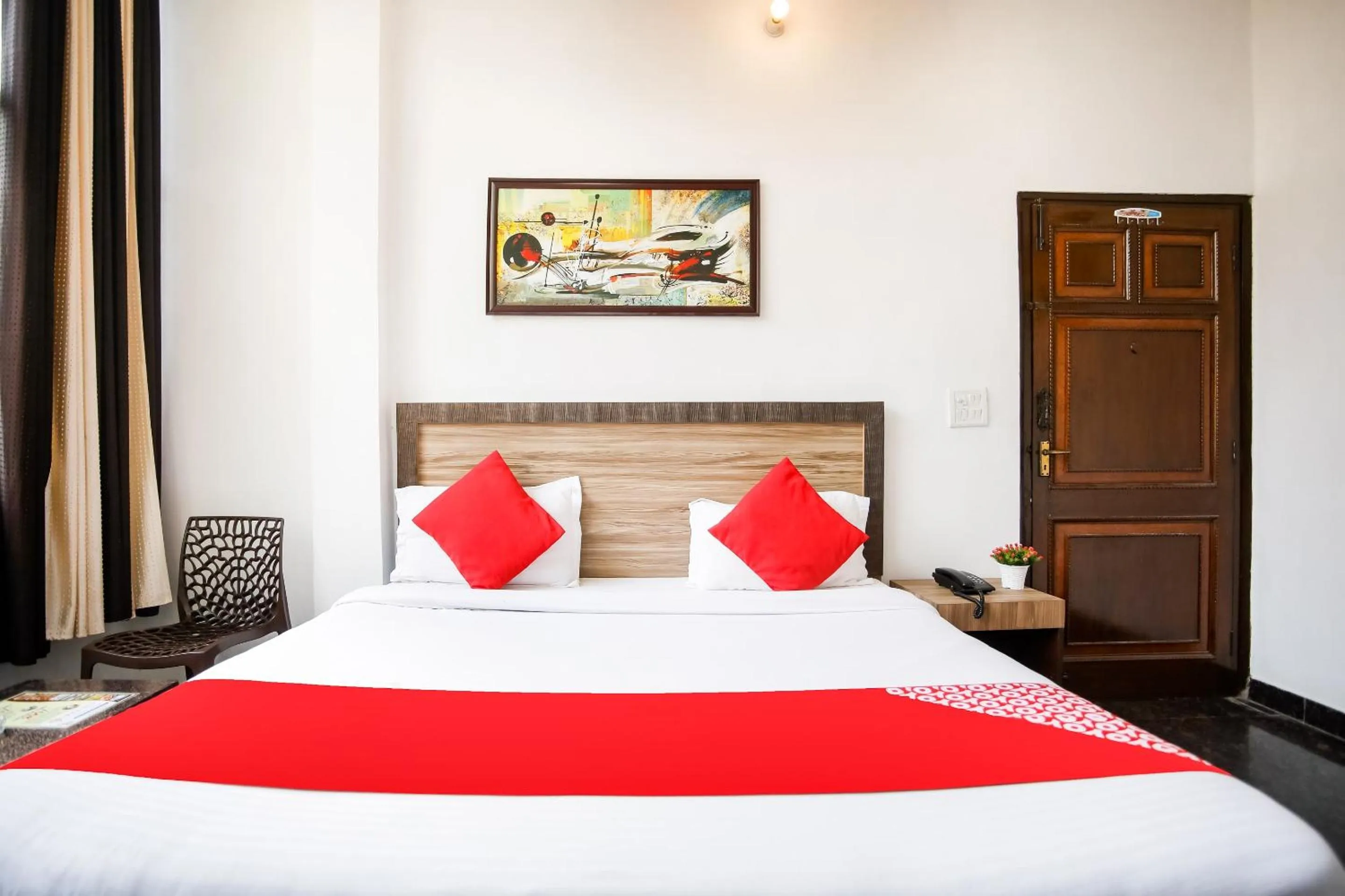 Bedroom in Hotel O SURYA INN