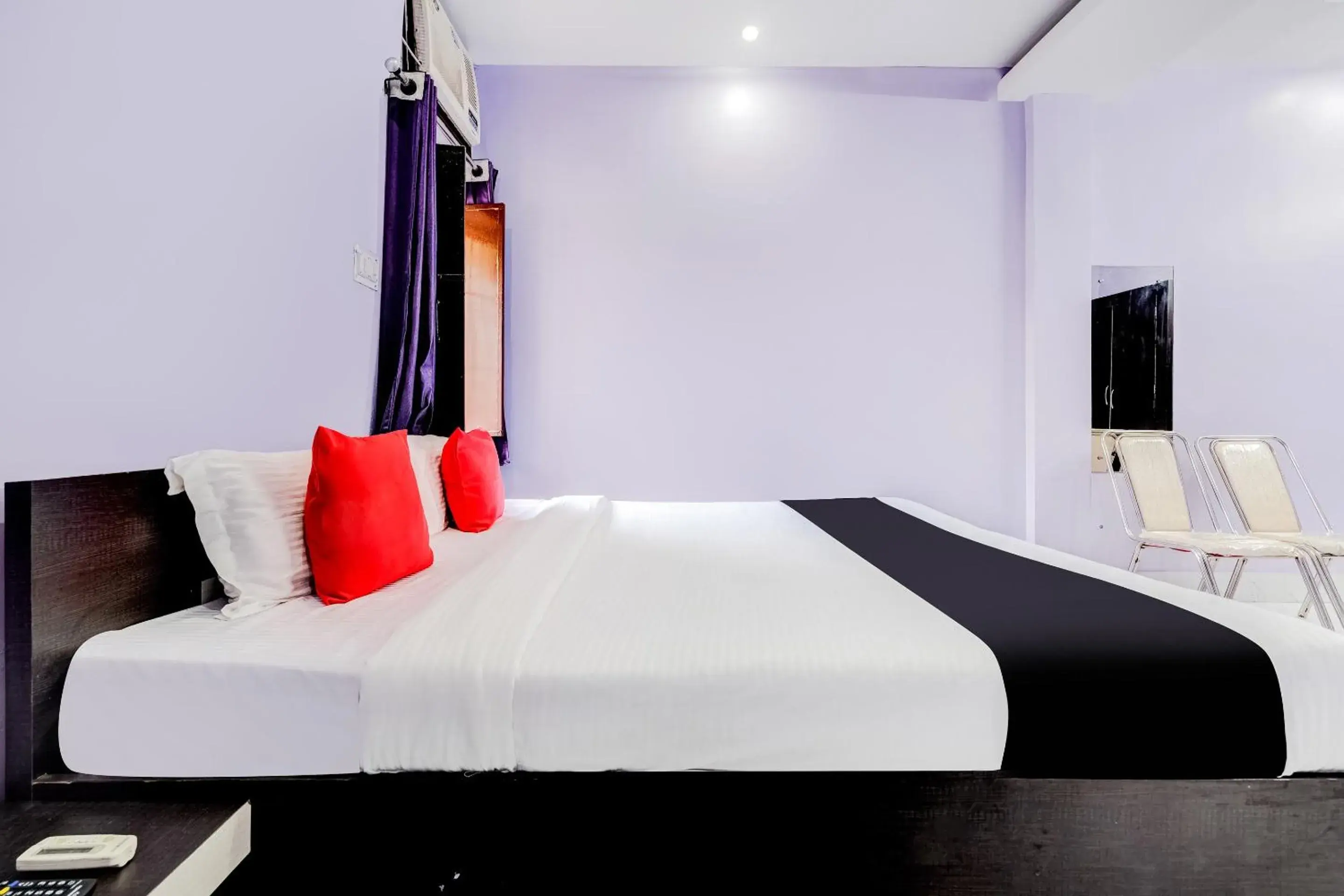 Bedroom, Bed in Super Capital O Gulmohar Marriage Garden Bedroom, Bed in Super Capital O Gulmohar Marriage Garden