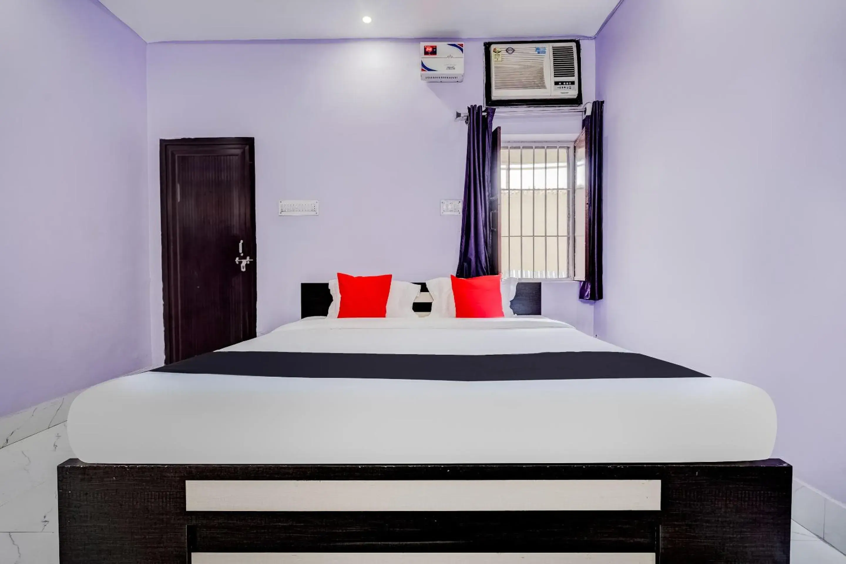 Bedroom, Bed in Super Capital O Gulmohar Marriage Garden Bedroom, Bed in Super Capital O Gulmohar Marriage Garden