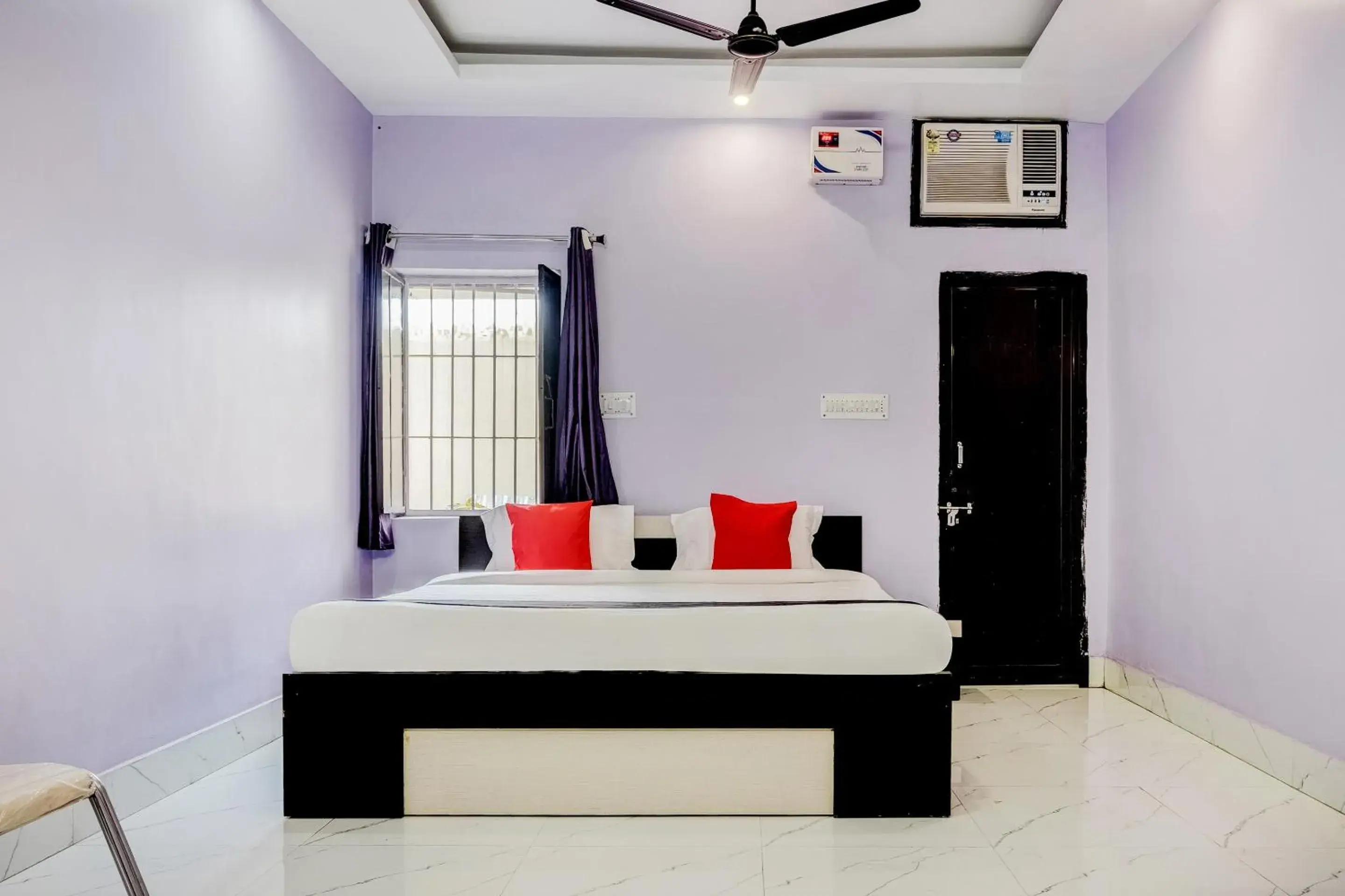 Bedroom, Bed in Super Capital O Gulmohar Marriage Garden Bedroom, Bed in Super Capital O Gulmohar Marriage Garden