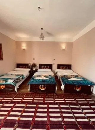 Bed in Mountain Camp Ali Khaled