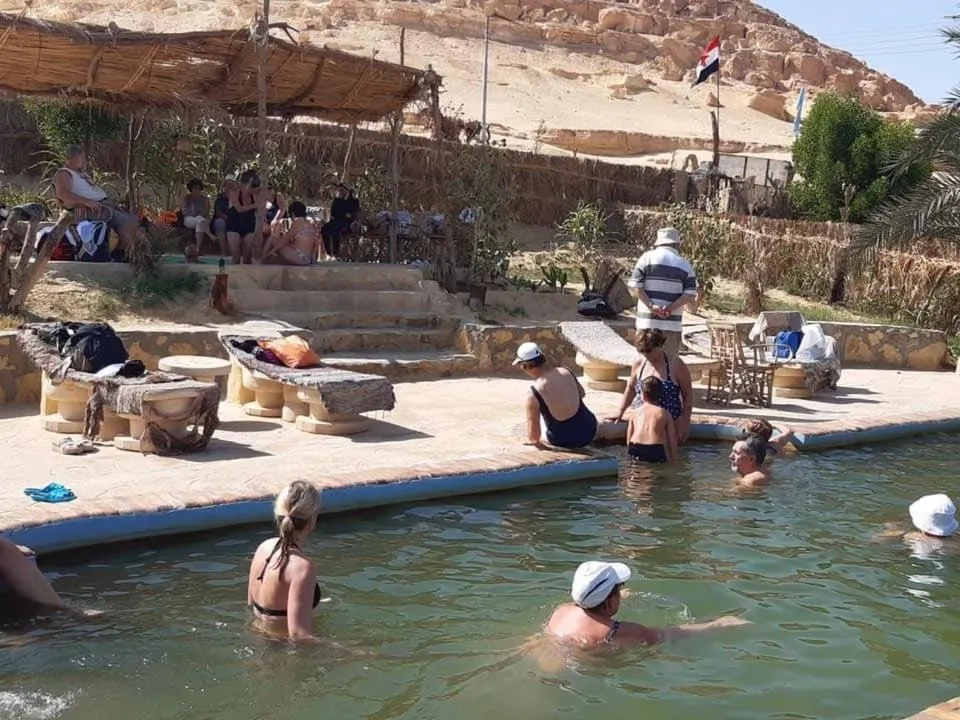 Swimming pool in Mountain Camp Ali Khaled