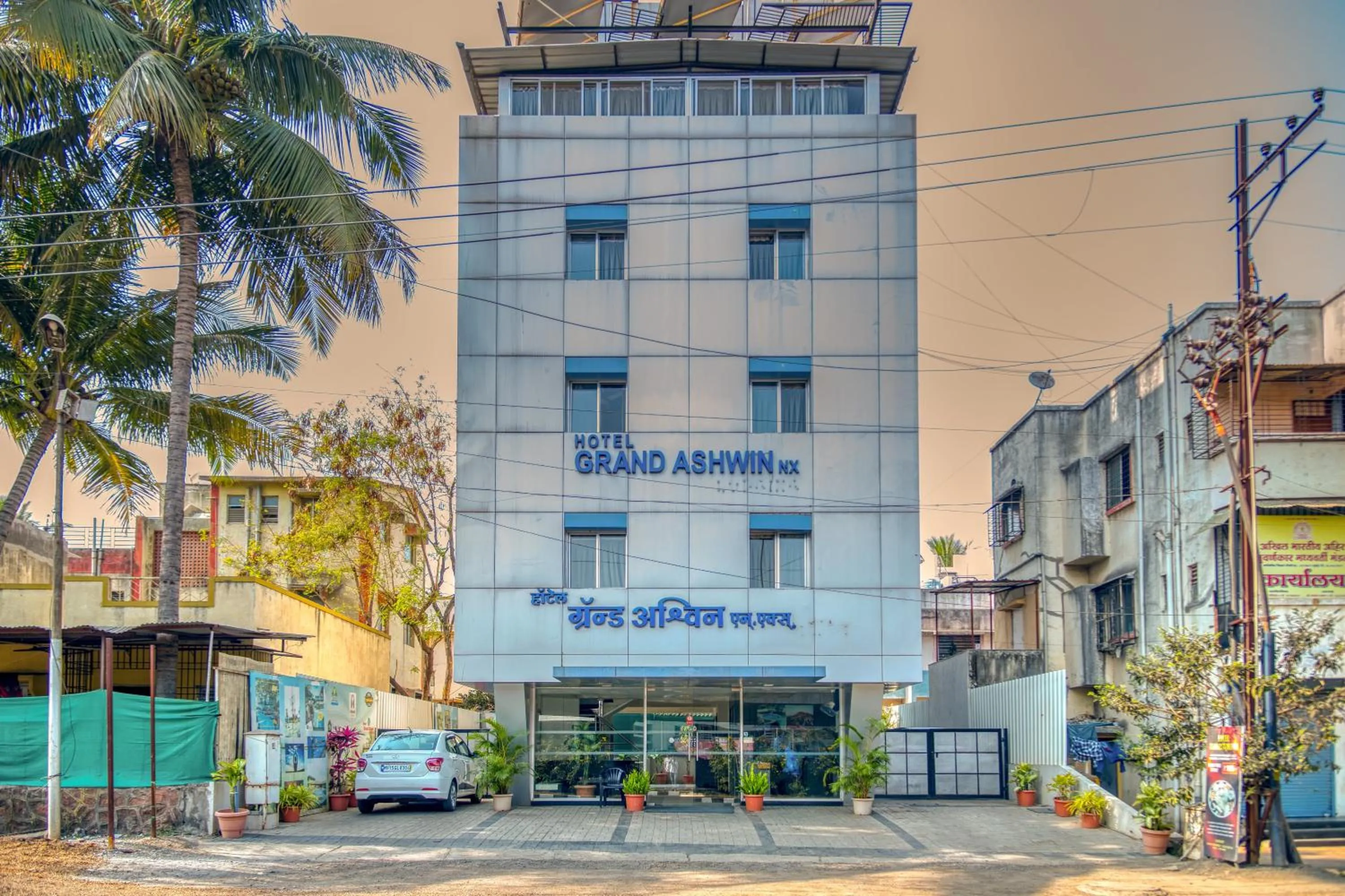Property building in Hotel Grand Ashwin