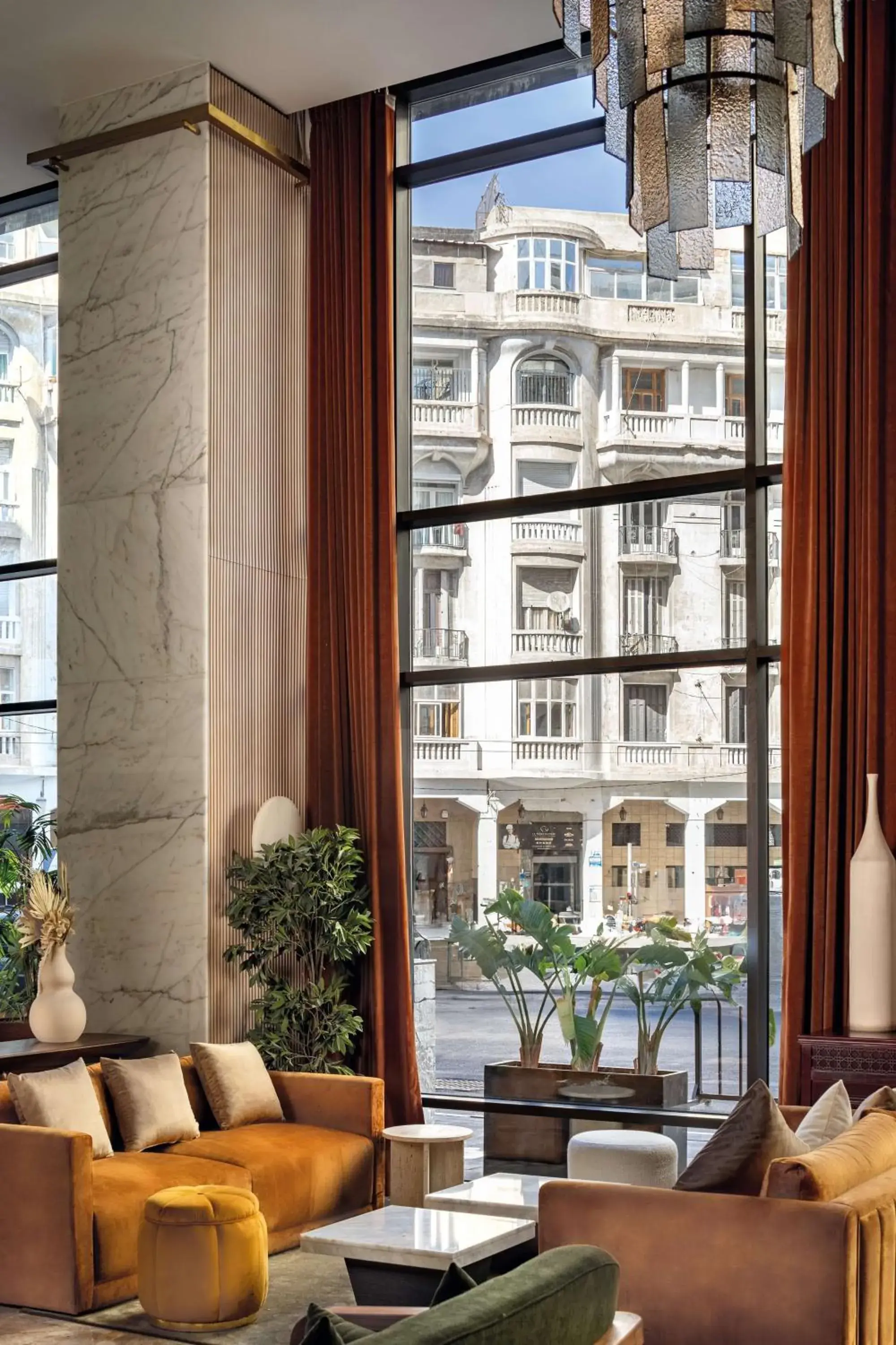 Lobby or reception in Radisson Blu Hotel Casablanca City Center Lobby or reception in Radisson Blu Hotel Casablanca City Center