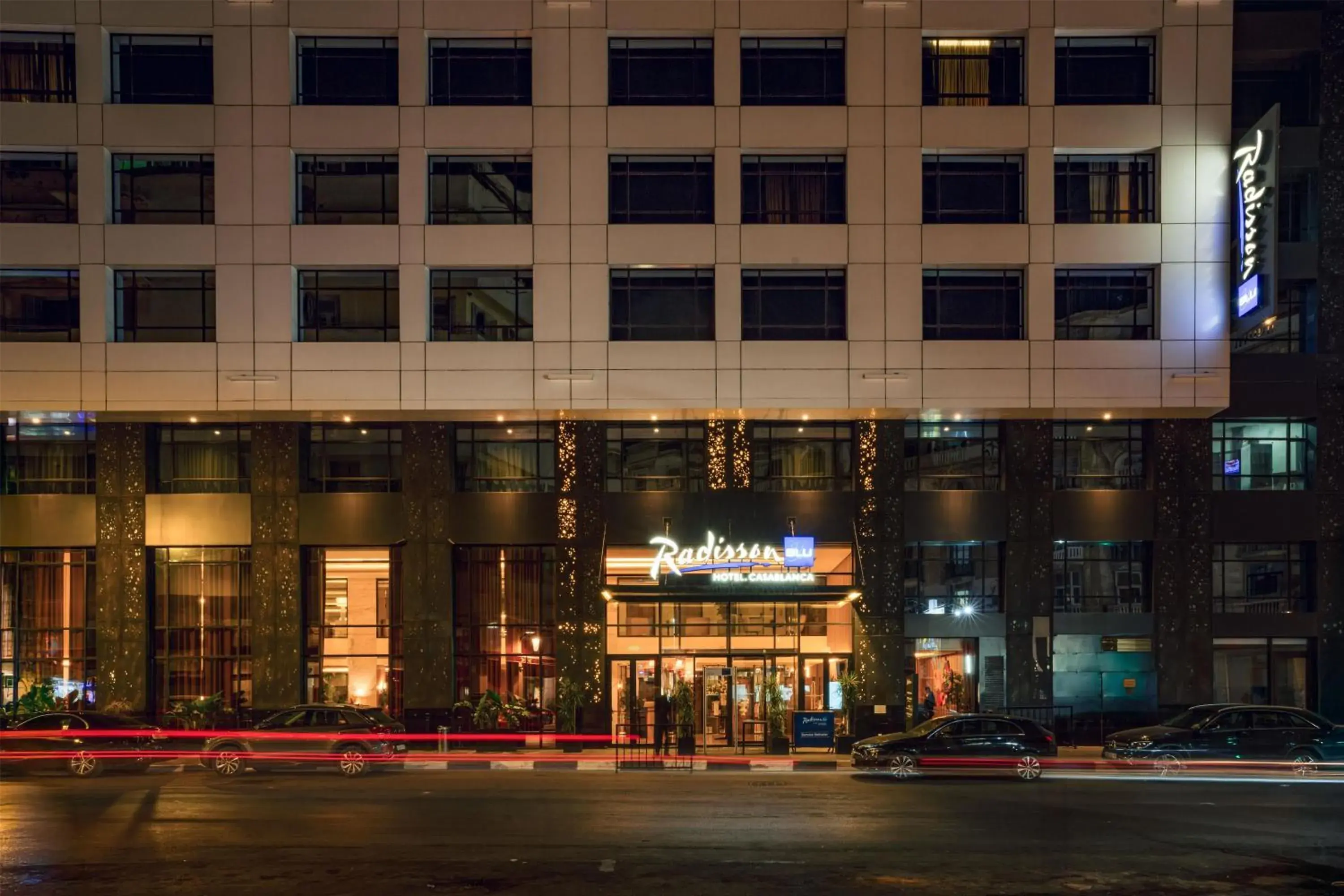 Property building in Radisson Blu Hotel Casablanca City Center Property building in Radisson Blu Hotel Casablanca City Center